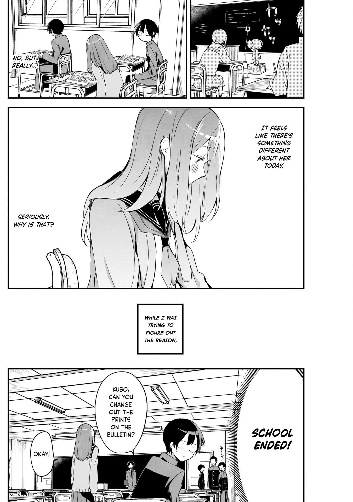 Kubo-san Doesn't Leave Me Be (a Mob) Chapter 12 page 4 - Chapter 12: Socks and Strangeness