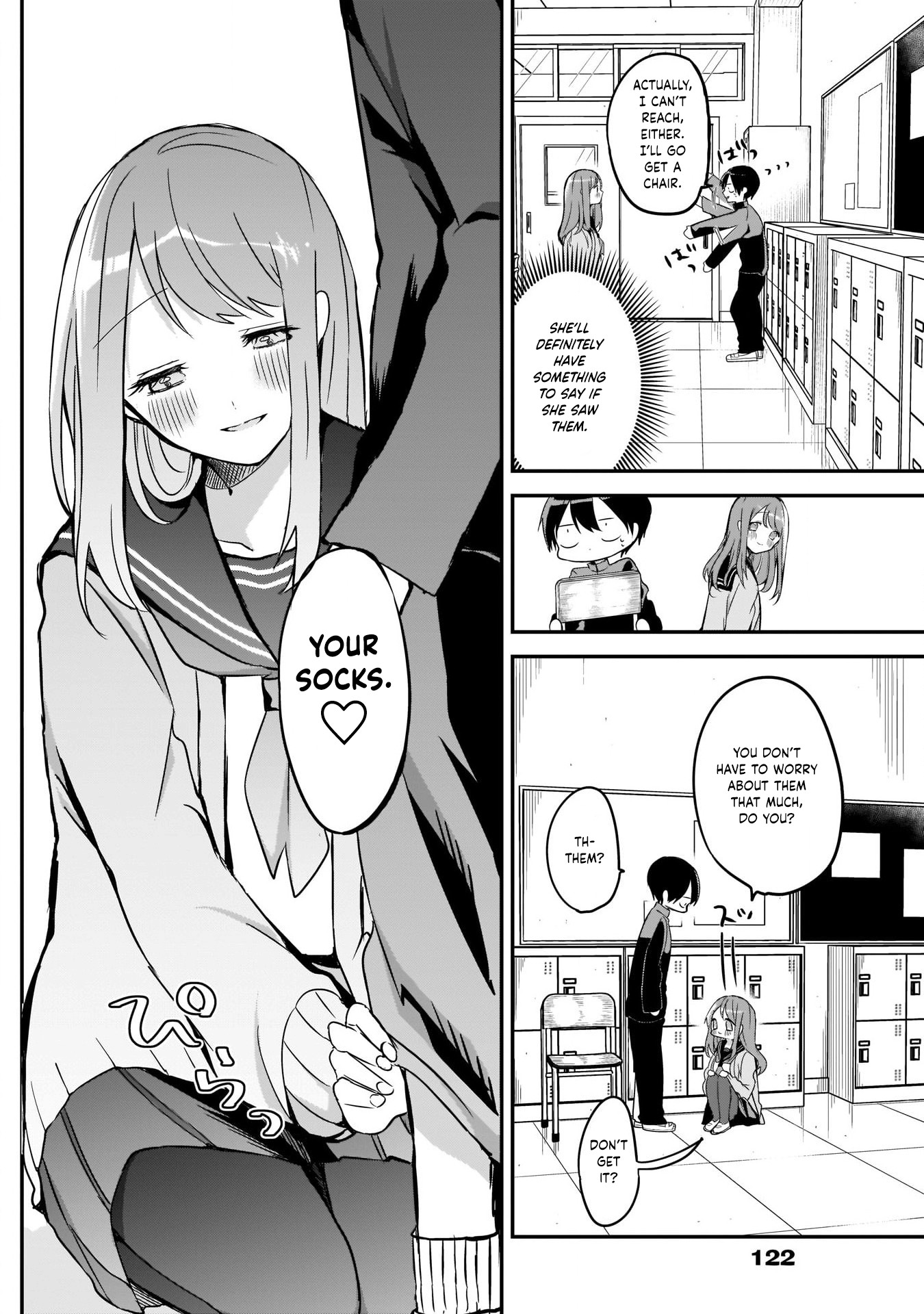 Kubo-san Doesn't Leave Me Be (a Mob) Chapter 12 page 6 - Chapter 12: Socks and Strangeness
