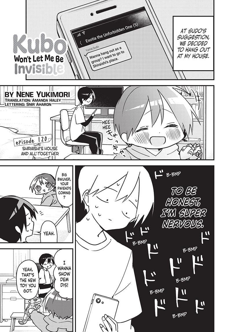 Kubo-san Doesn't Leave Me Be (a Mob) Chapter 120 page 1 - Chapter 120