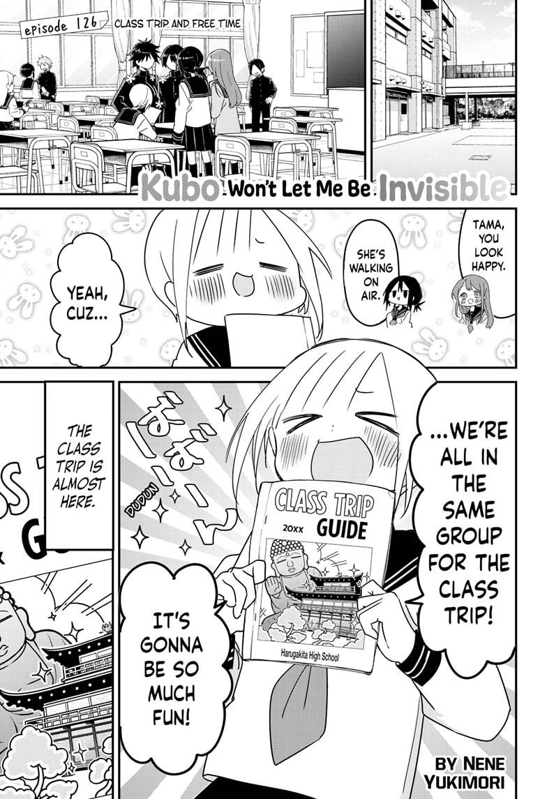 Kubo-san Doesn't Leave Me Be (a Mob) Chapter 126 page 1 - Chapter 126