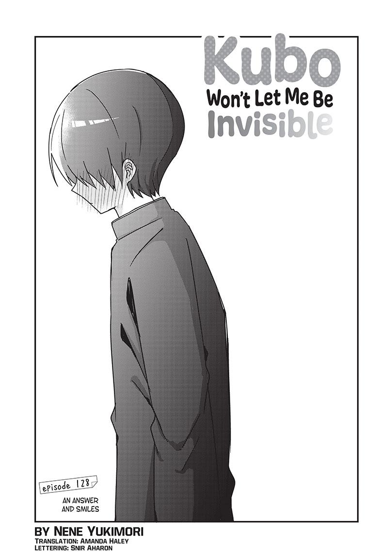 Kubo-san Doesn't Leave Me Be (a Mob) Chapter 128 page 1 - Chapter 128