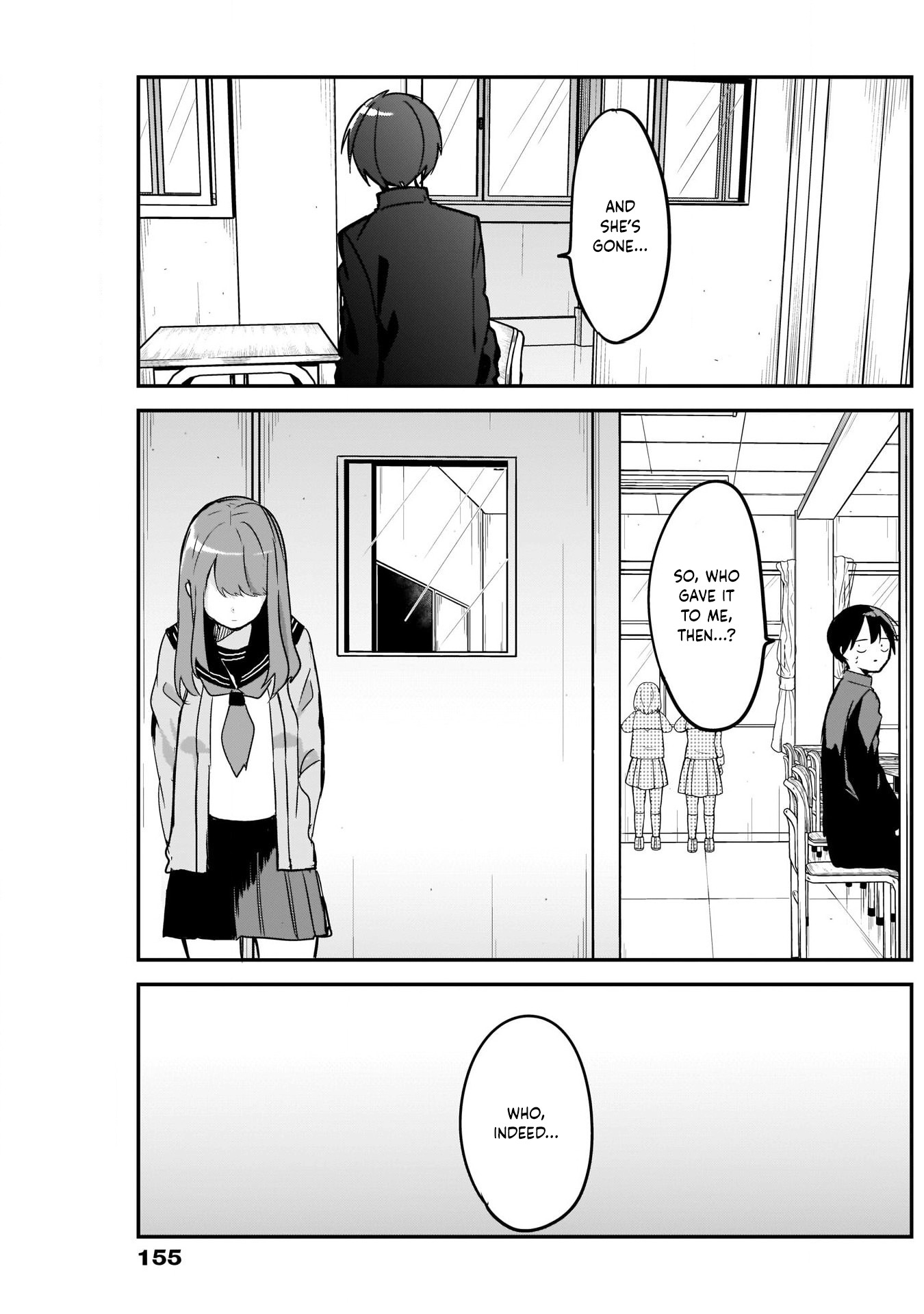 Kubo-san Doesn't Leave Me Be (a Mob) Chapter 13 page 11 - Chapter 13: A Red Heart and the Sender