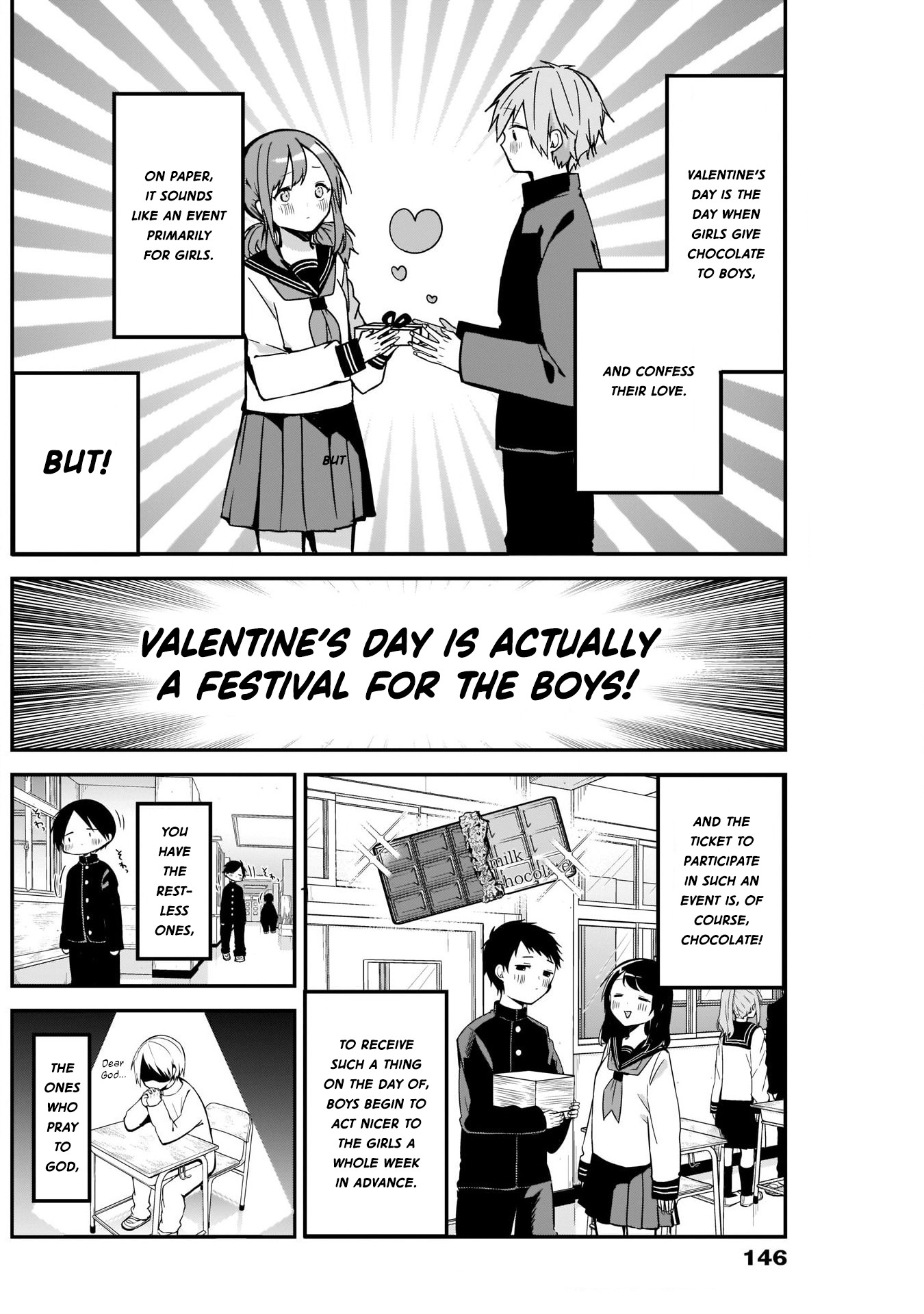 Kubo-san Doesn't Leave Me Be (a Mob) Chapter 13 page 2 - Chapter 13: A Red Heart and the Sender