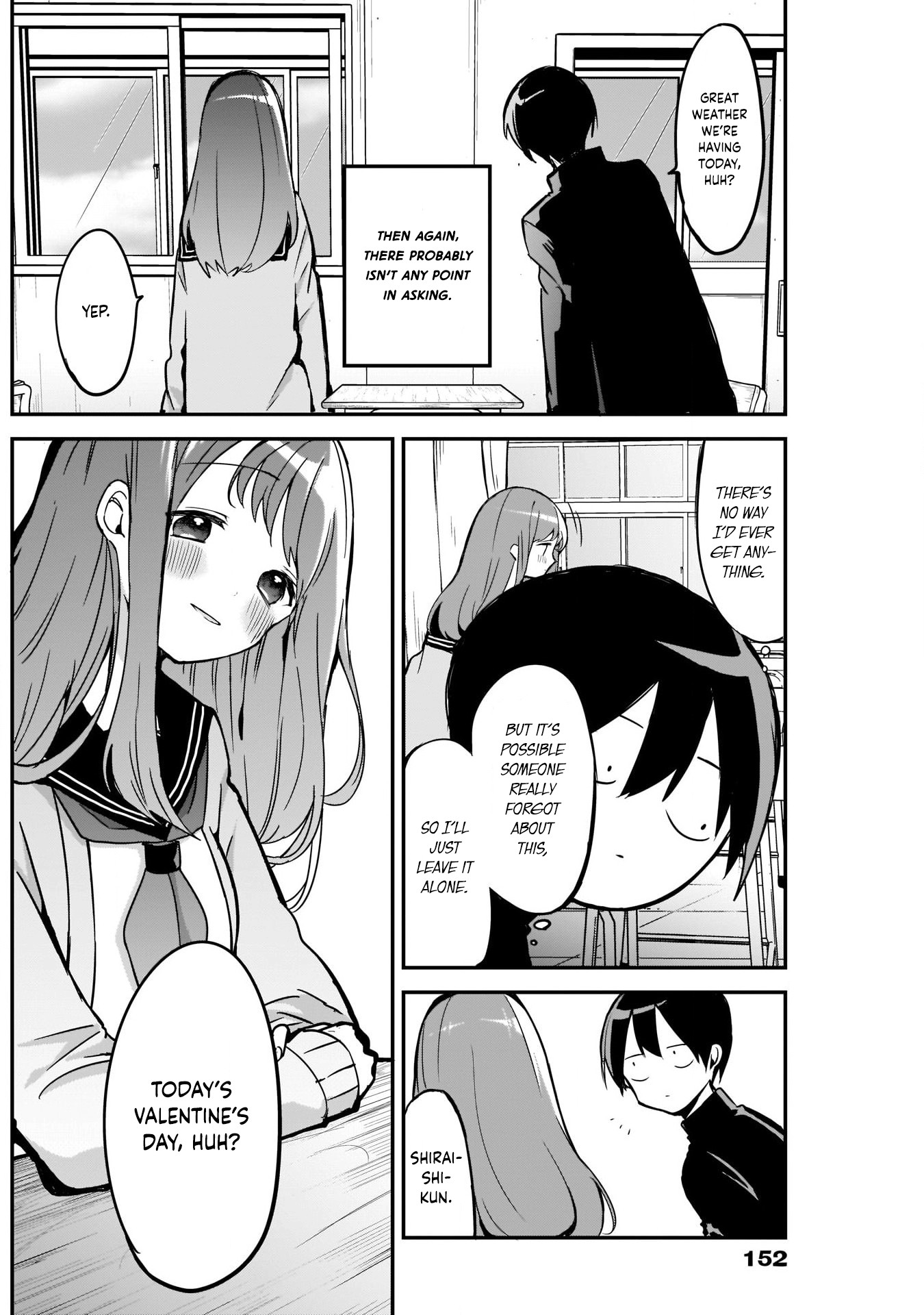 Kubo-san Doesn't Leave Me Be (a Mob) Chapter 13 page 8 - Chapter 13: A Red Heart and the Sender