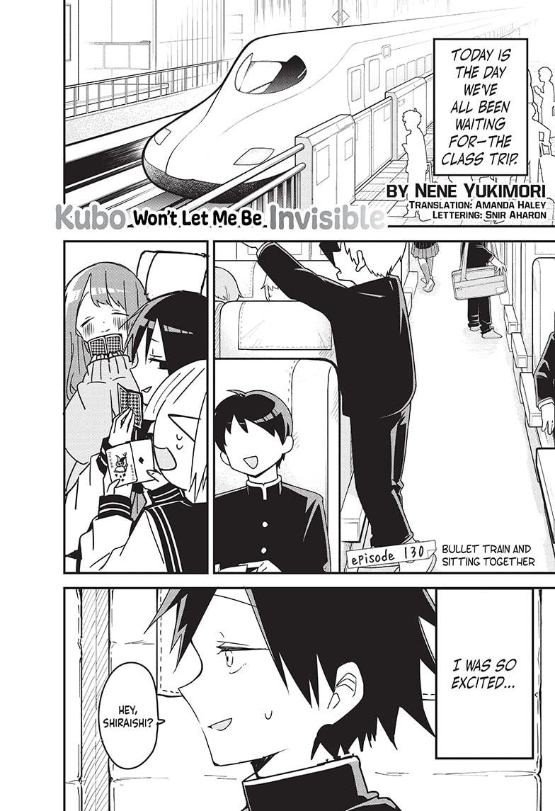 Kubo-san Doesn't Leave Me Be (a Mob) Chapter 130 page 1 - Chapter 130