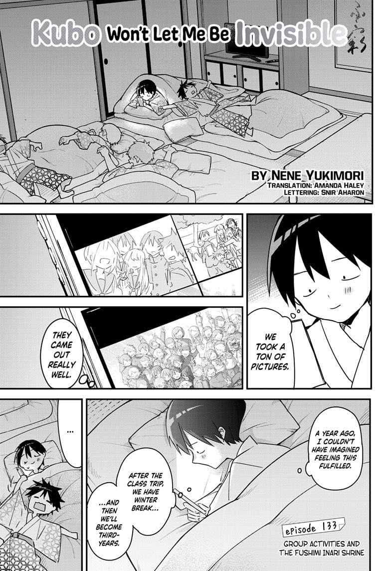 Kubo-san Doesn't Leave Me Be (a Mob) Chapter 133 page 1 - Chapter 133