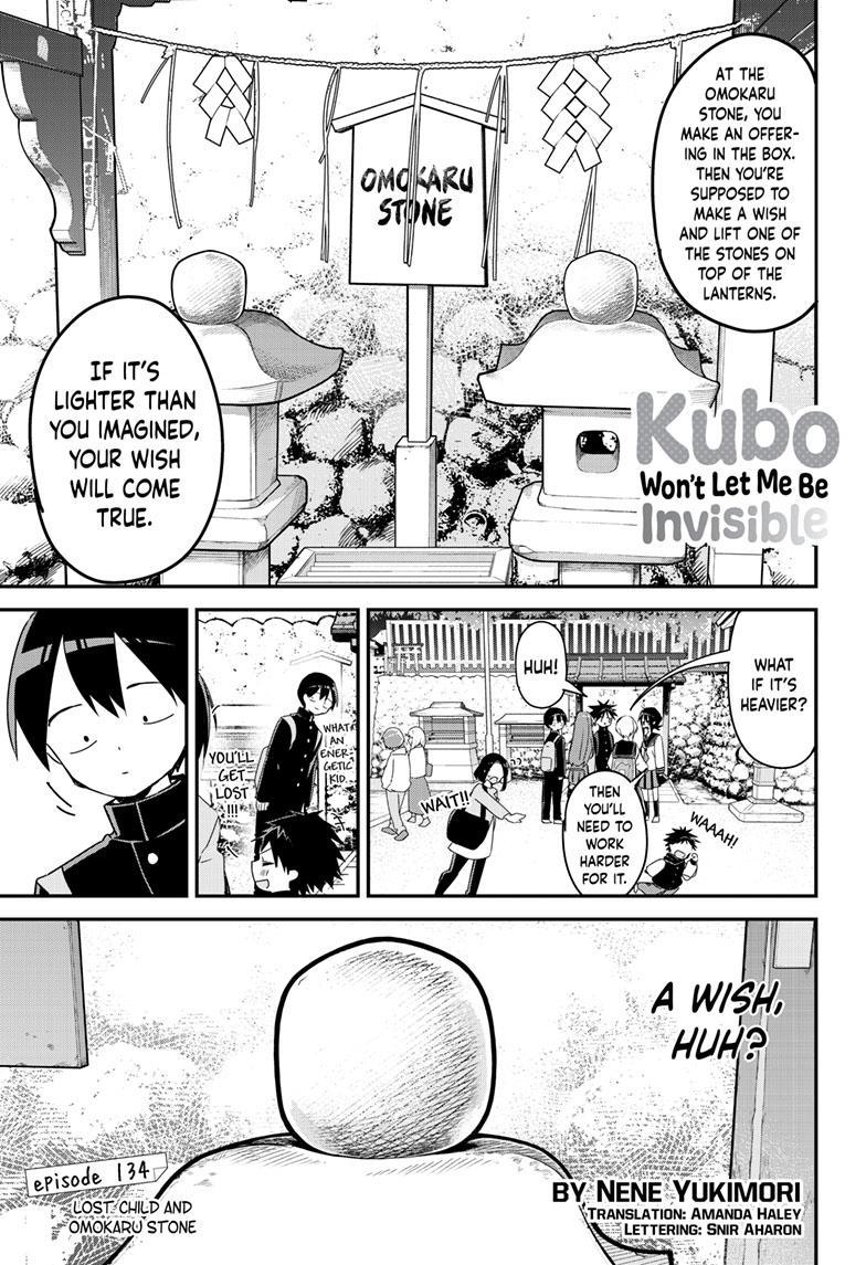 Kubo-san Doesn't Leave Me Be (a Mob) Chapter 134 page 1 - Chapter 134