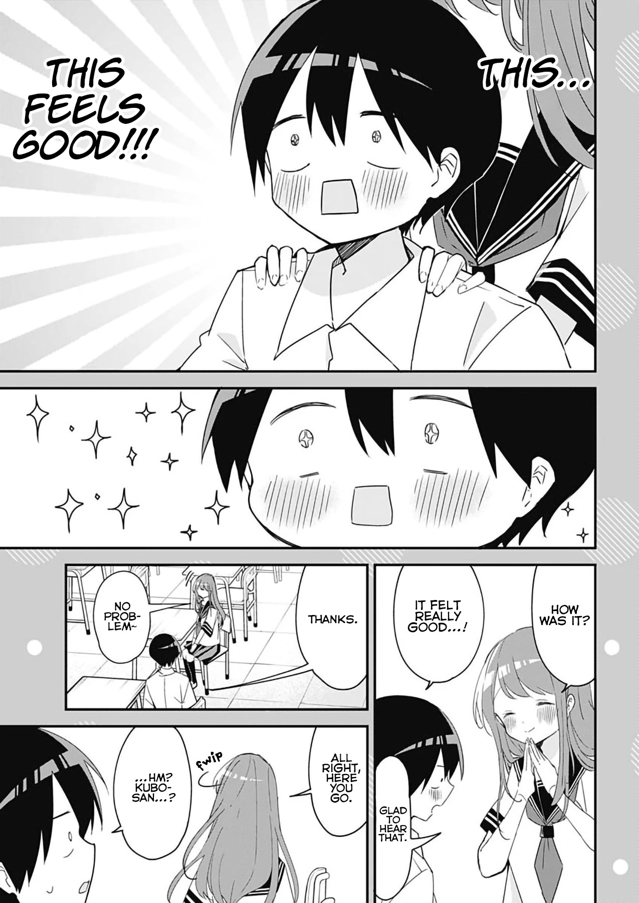 Kubo-san Doesn't Leave Me Be (a Mob) Chapter 136.1 page 4 - Chapter 136.1: Extra Episode: Massage