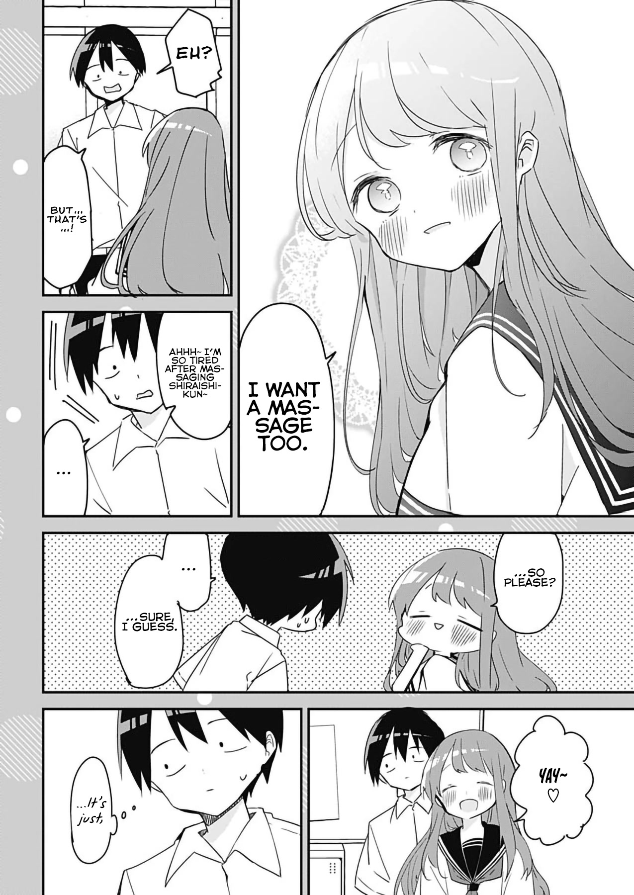 Kubo-san Doesn't Leave Me Be (a Mob) Chapter 136.1 page 5 - Chapter 136.1: Extra Episode: Massage