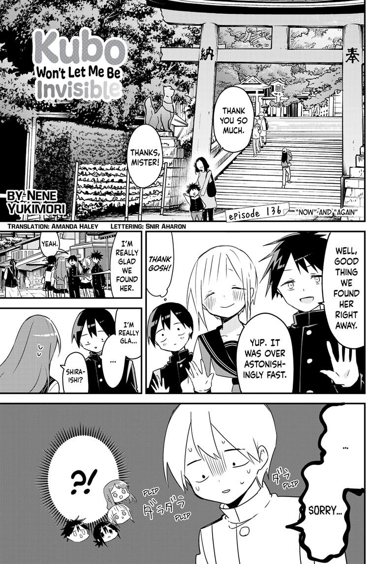 Kubo-san Doesn't Leave Me Be (a Mob) Chapter 136 page 1 - Chapter 136