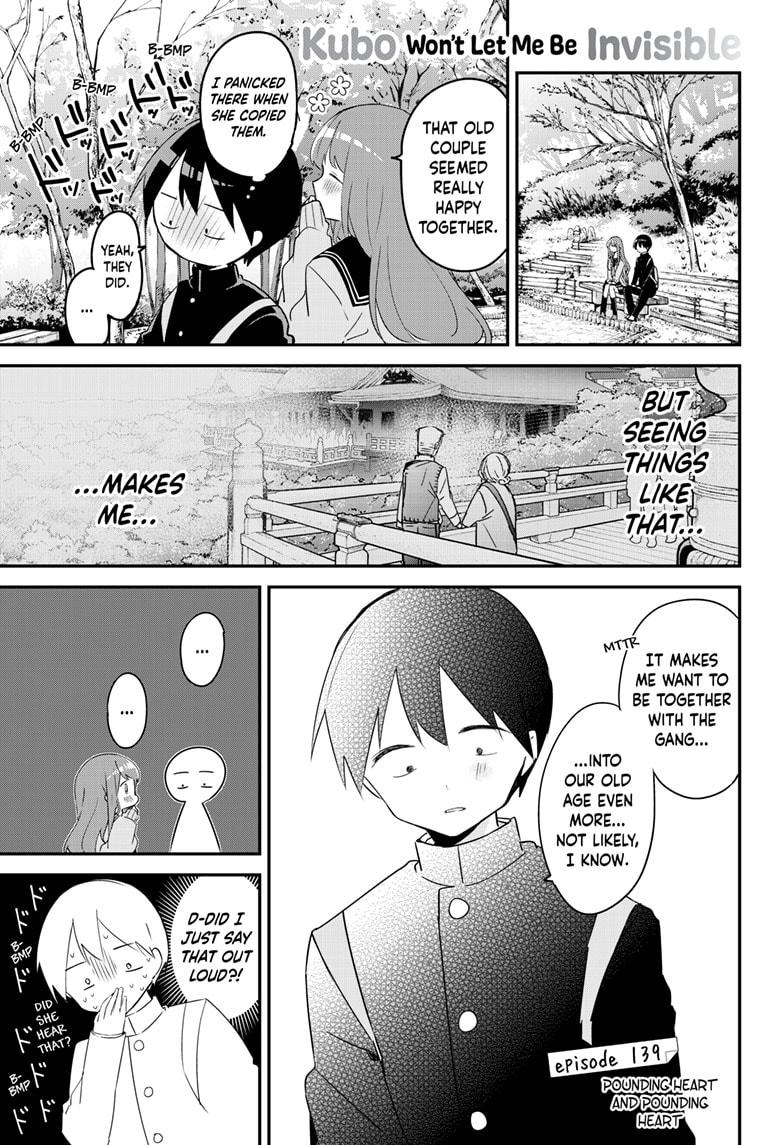 Kubo-san Doesn't Leave Me Be (a Mob) Chapter 139 page 1 - Chapter 139