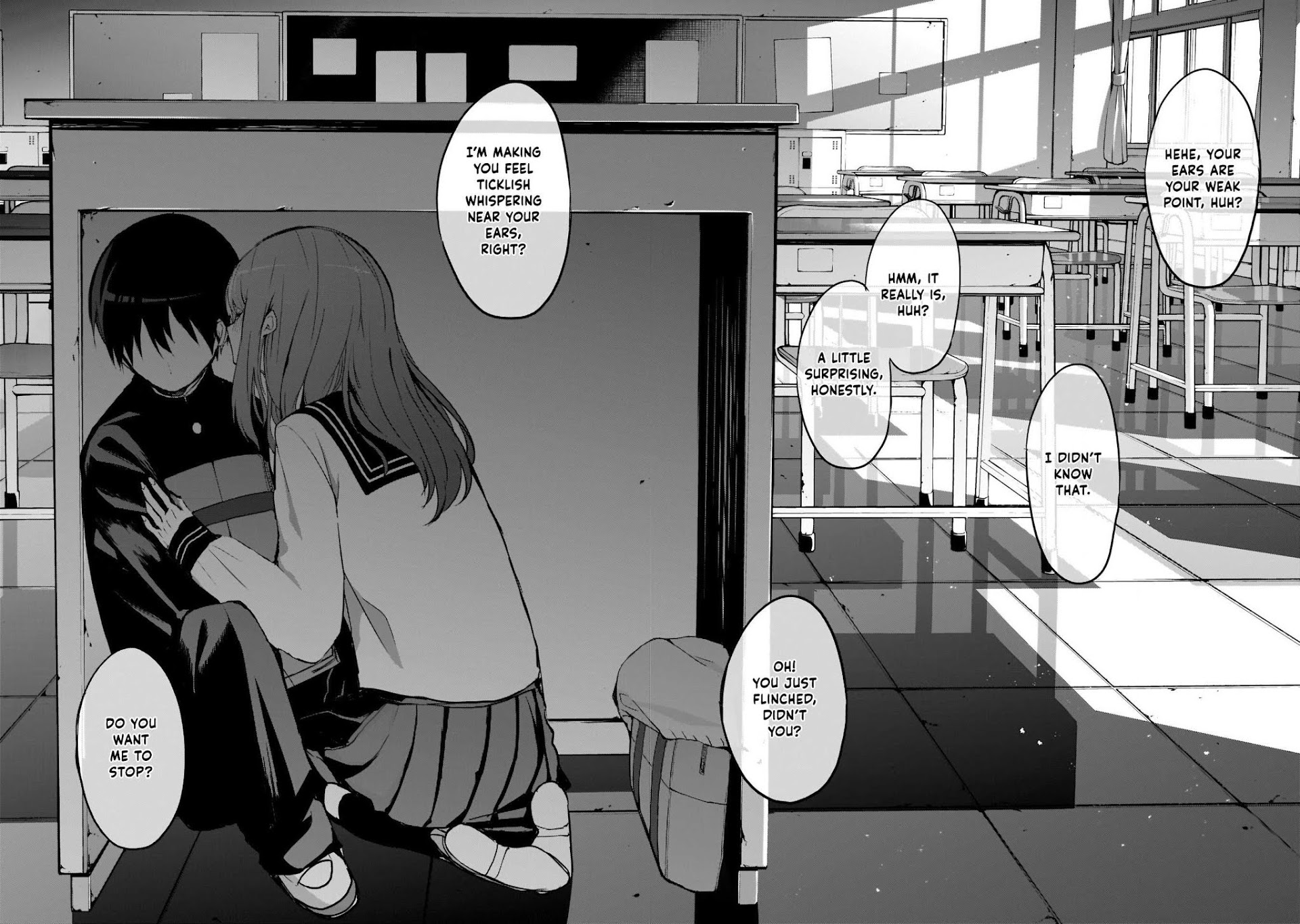 Kubo-san Doesn't Leave Me Be (a Mob) Chapter 14.5 page 12 - Chapter 14.5: The Frequency of Your Voice