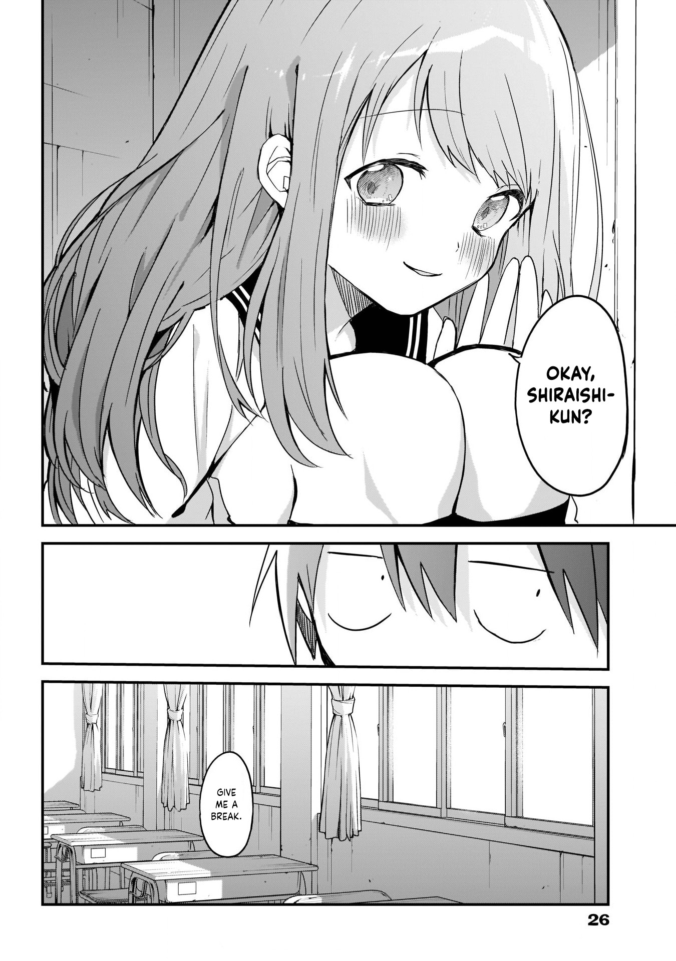 Kubo-san Doesn't Leave Me Be (a Mob) Chapter 14.5 page 15 - Chapter 14.5: The Frequency of Your Voice