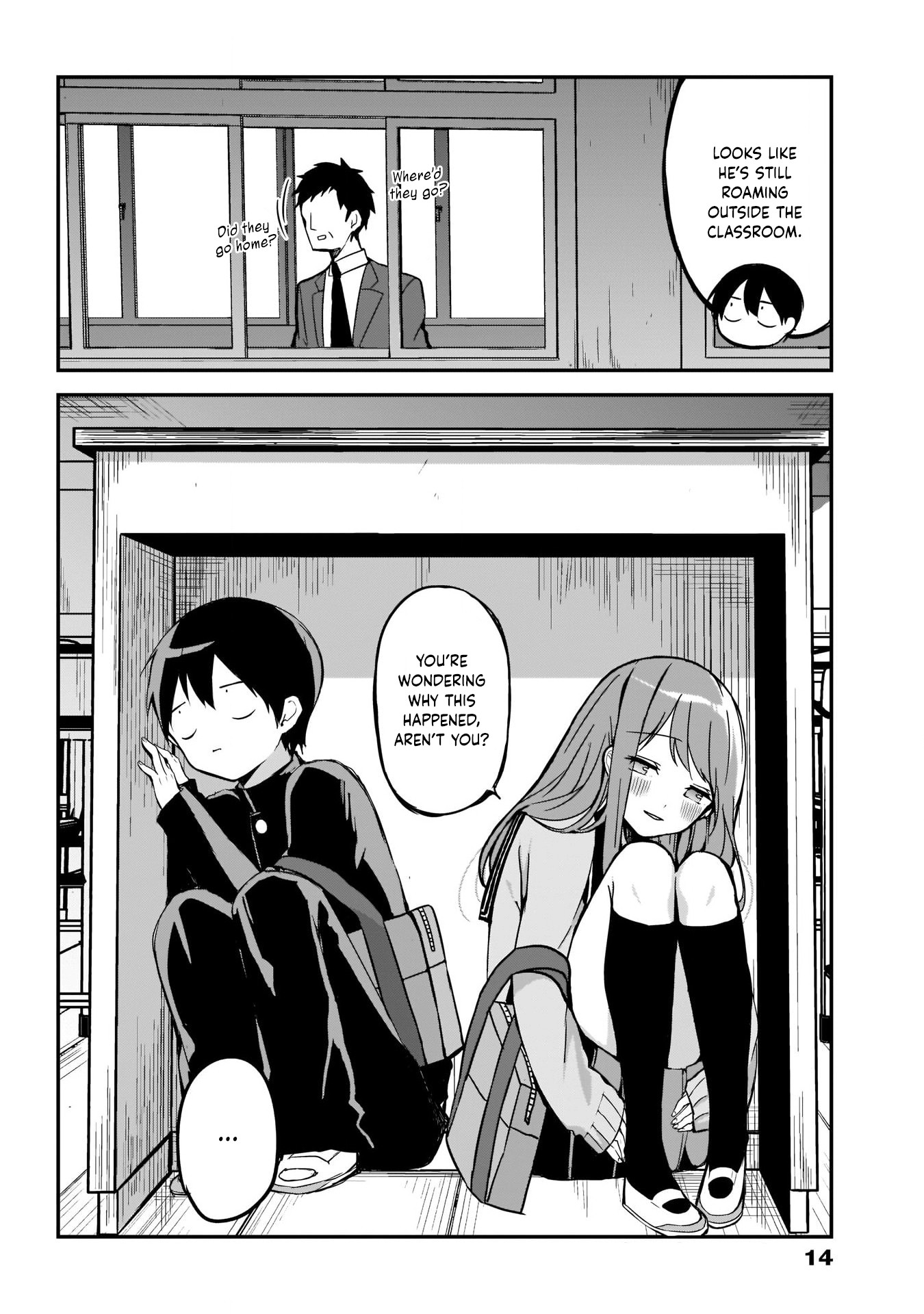 Kubo-san Doesn't Leave Me Be (a Mob) Chapter 14.5 page 4 - Chapter 14.5: The Frequency of Your Voice