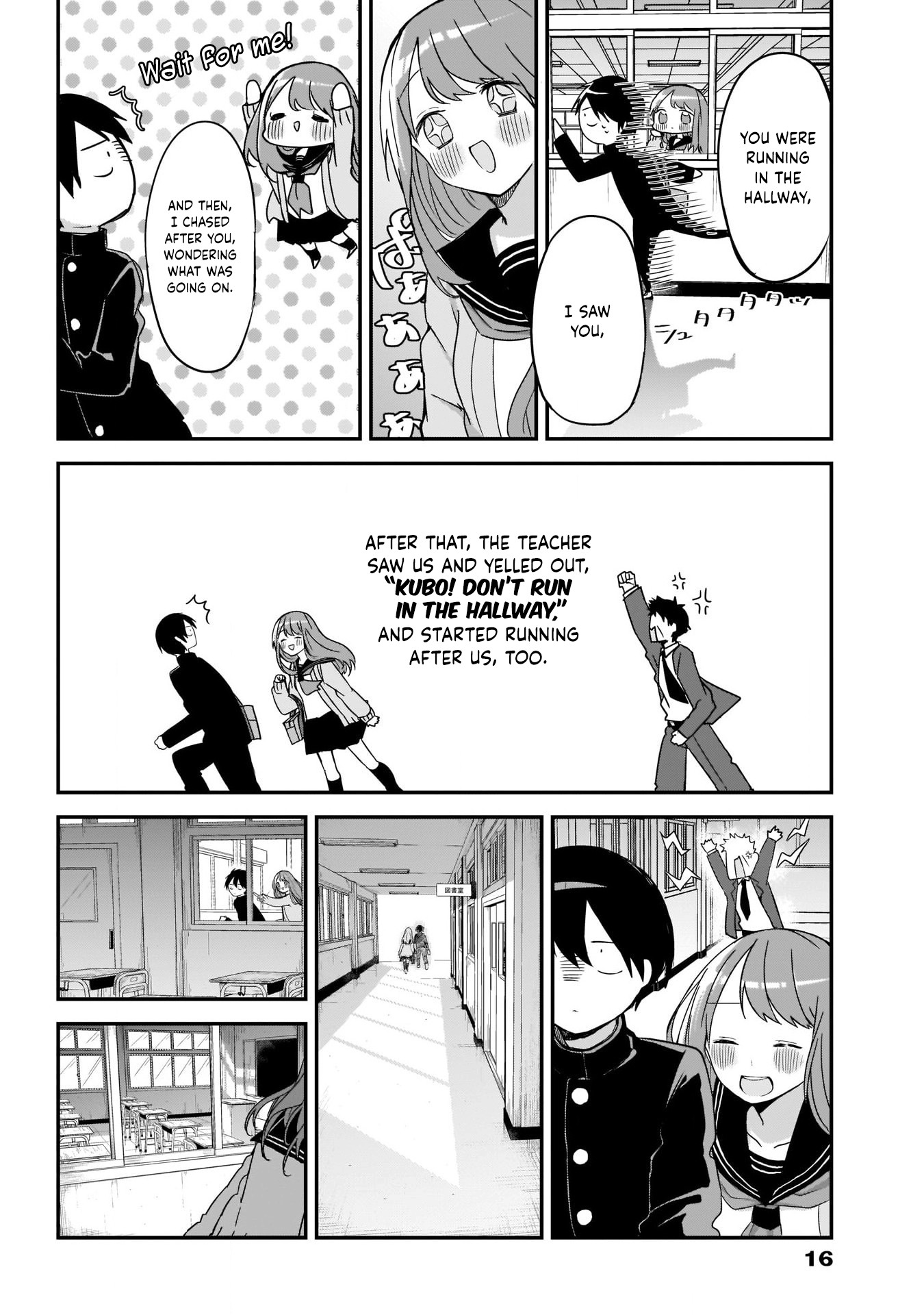 Kubo-san Doesn't Leave Me Be (a Mob) Chapter 14.5 page 6 - Chapter 14.5: The Frequency of Your Voice
