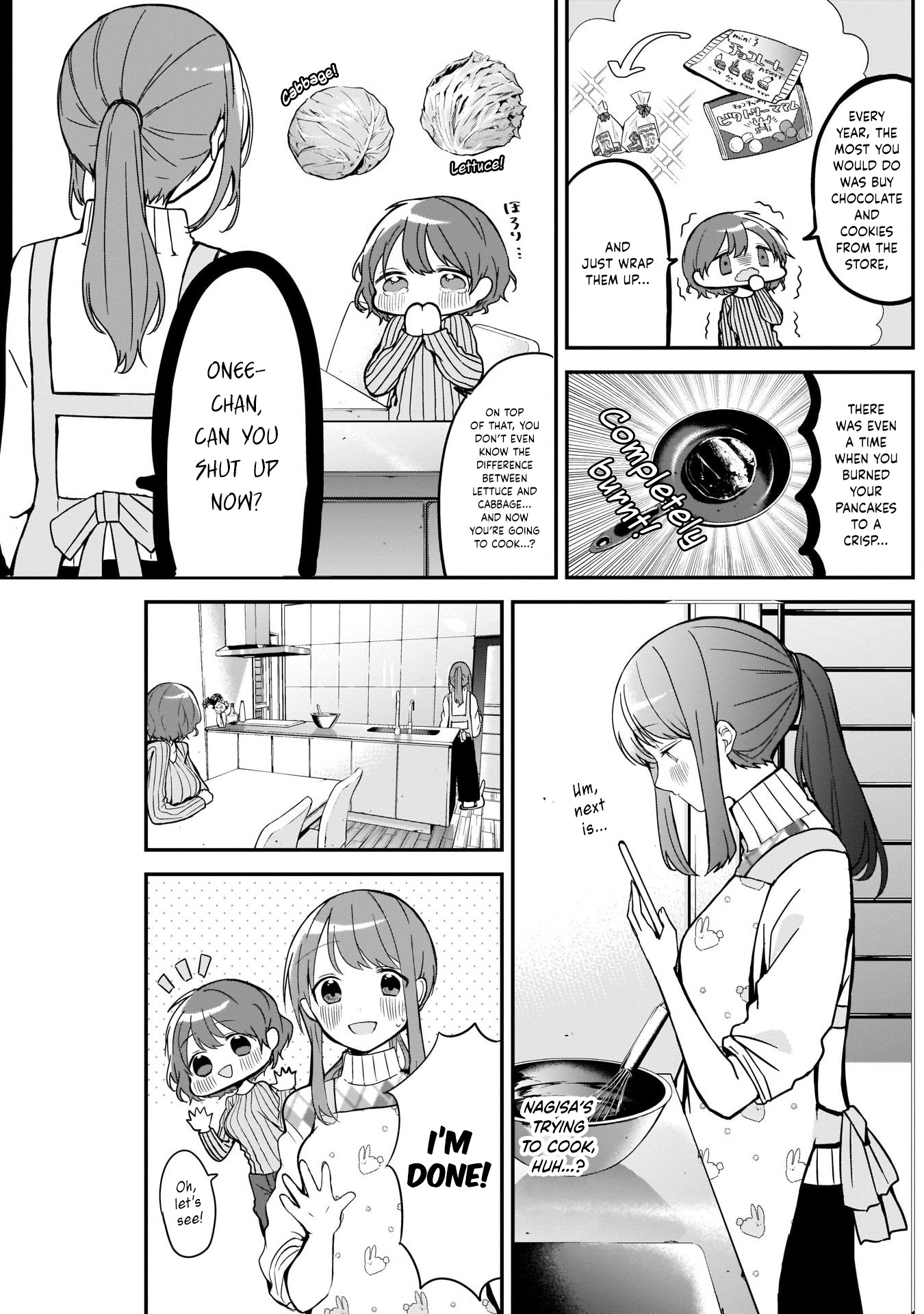Kubo-san Doesn't Leave Me Be (a Mob) Chapter 14 page 3 - Chapter 14: A Poor Cook and Valentine's Eve