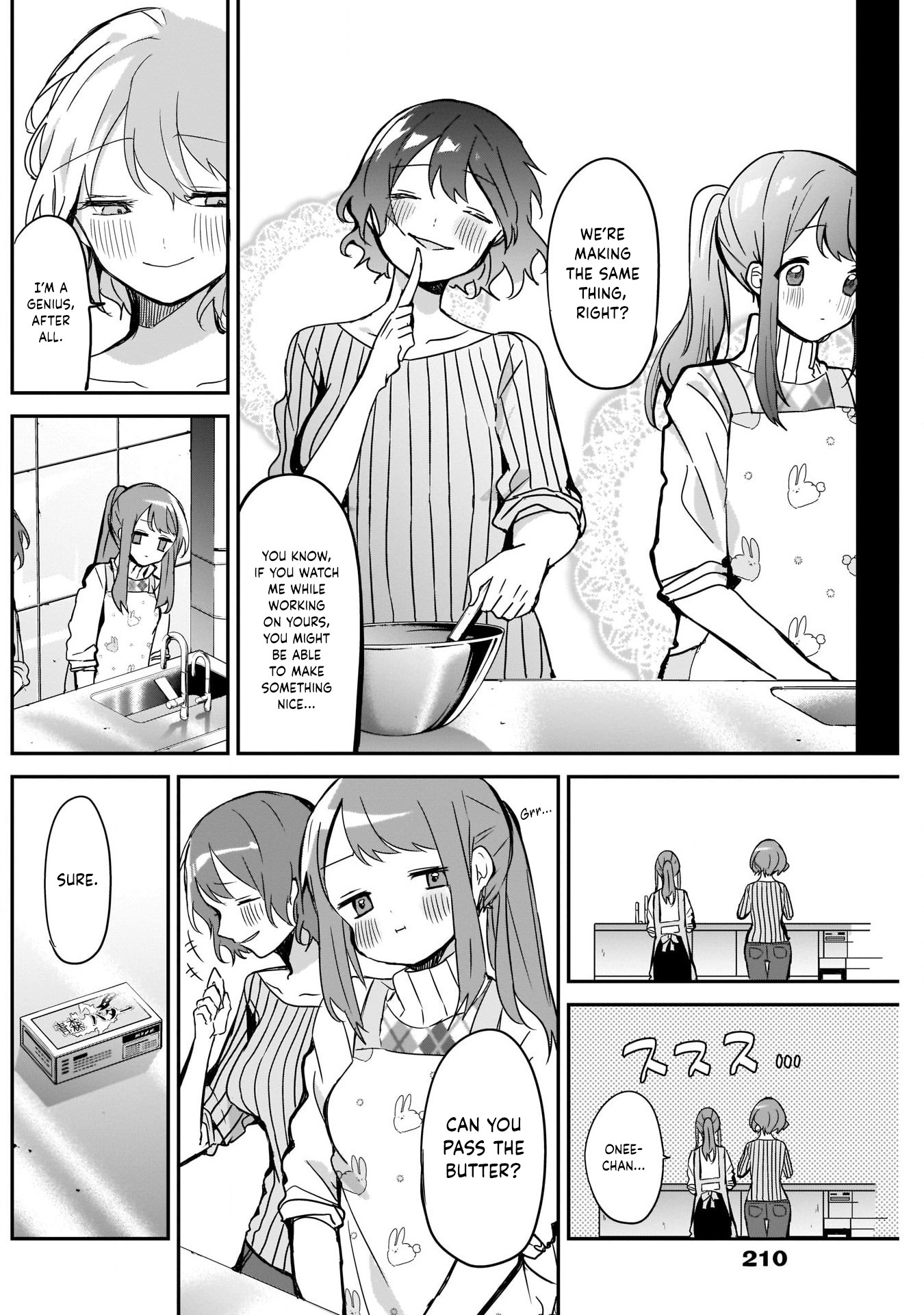 Kubo-san Doesn't Leave Me Be (a Mob) Chapter 14 page 8 - Chapter 14: A Poor Cook and Valentine's Eve