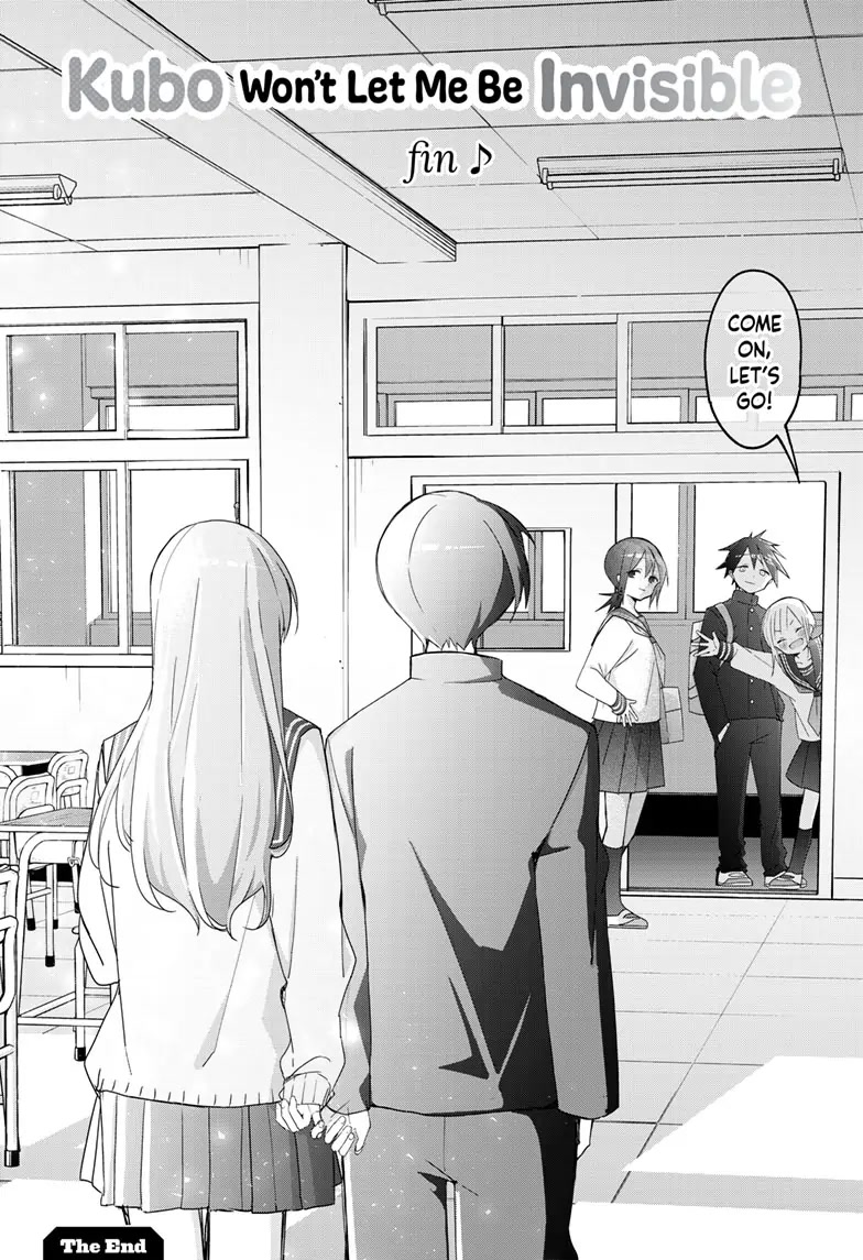 Kubo-san Doesn't Leave Me Be (a Mob) Chapter 144 page 17 - Chapter 144: Female Costar and Protagonist [END]