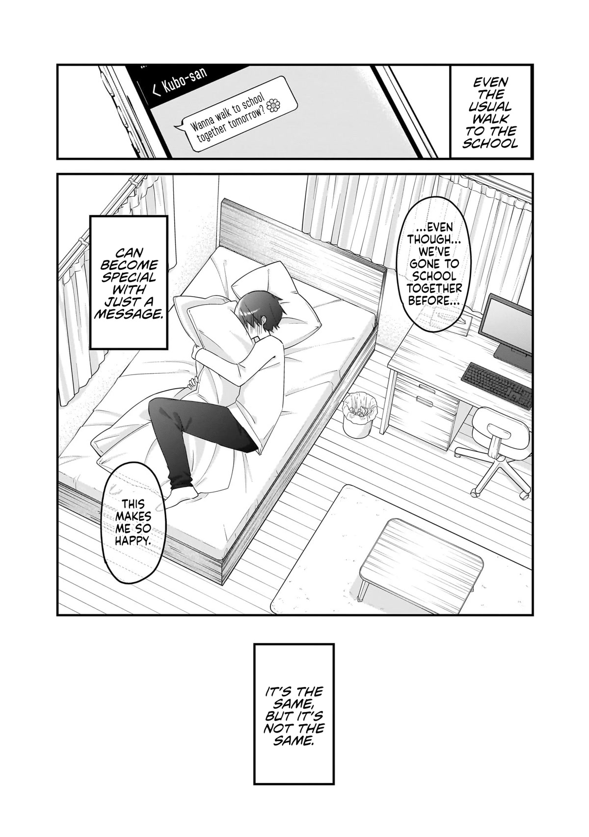 Kubo-san Doesn't Leave Me Be (a Mob) Chapter 145.1 page 5 - Chapter 145.1: Extra Special Episode: Me and My Girlfriend