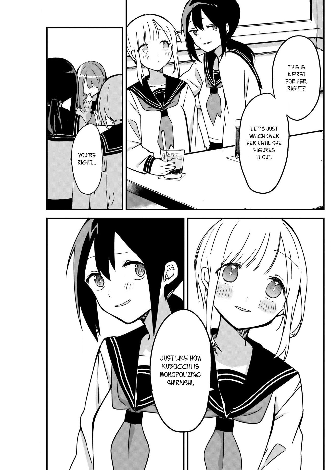 Kubo-san Doesn't Leave Me Be (a Mob) Chapter 15 page 11 - Chapter 15: Girl Talk and the Desire to Monopolize