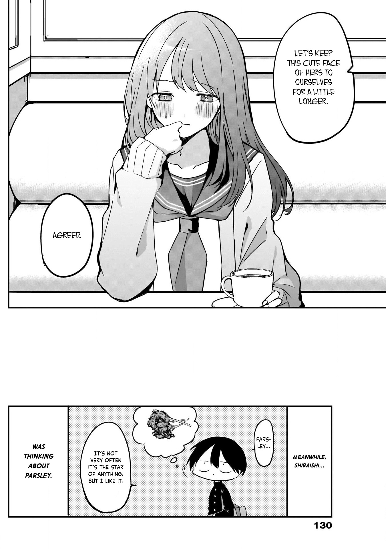 Kubo-san Doesn't Leave Me Be (a Mob) Chapter 15 page 12 - Chapter 15: Girl Talk and the Desire to Monopolize