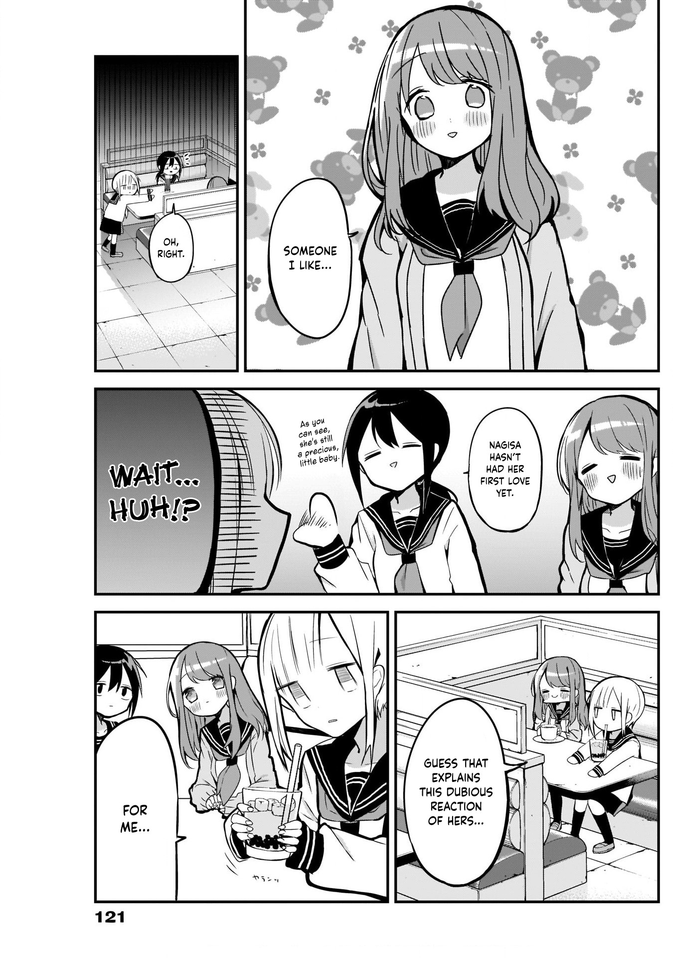 Kubo-san Doesn't Leave Me Be (a Mob) Chapter 15 page 3 - Chapter 15: Girl Talk and the Desire to Monopolize