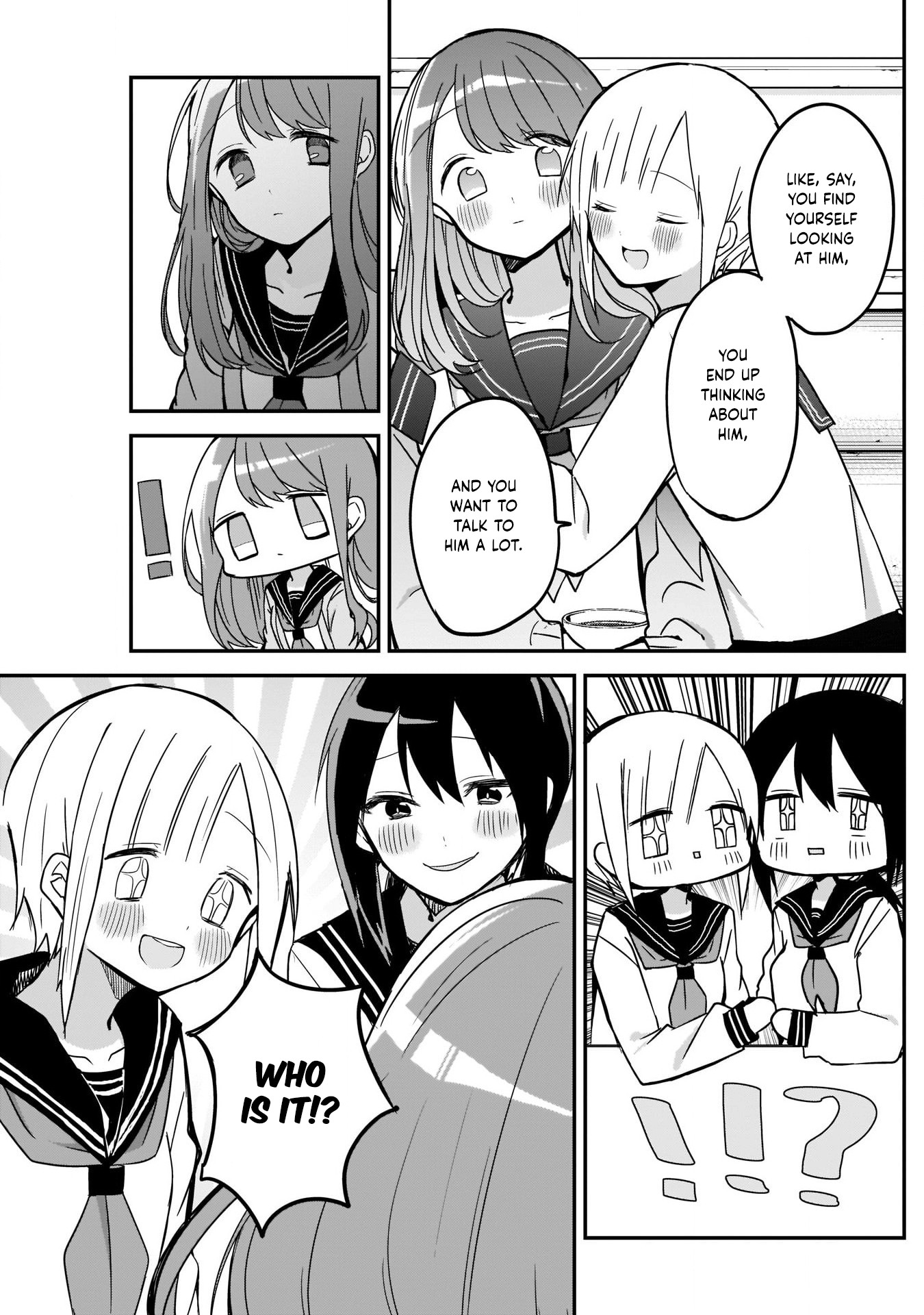 Kubo-san Doesn't Leave Me Be (a Mob) Chapter 15 page 5 - Chapter 15: Girl Talk and the Desire to Monopolize