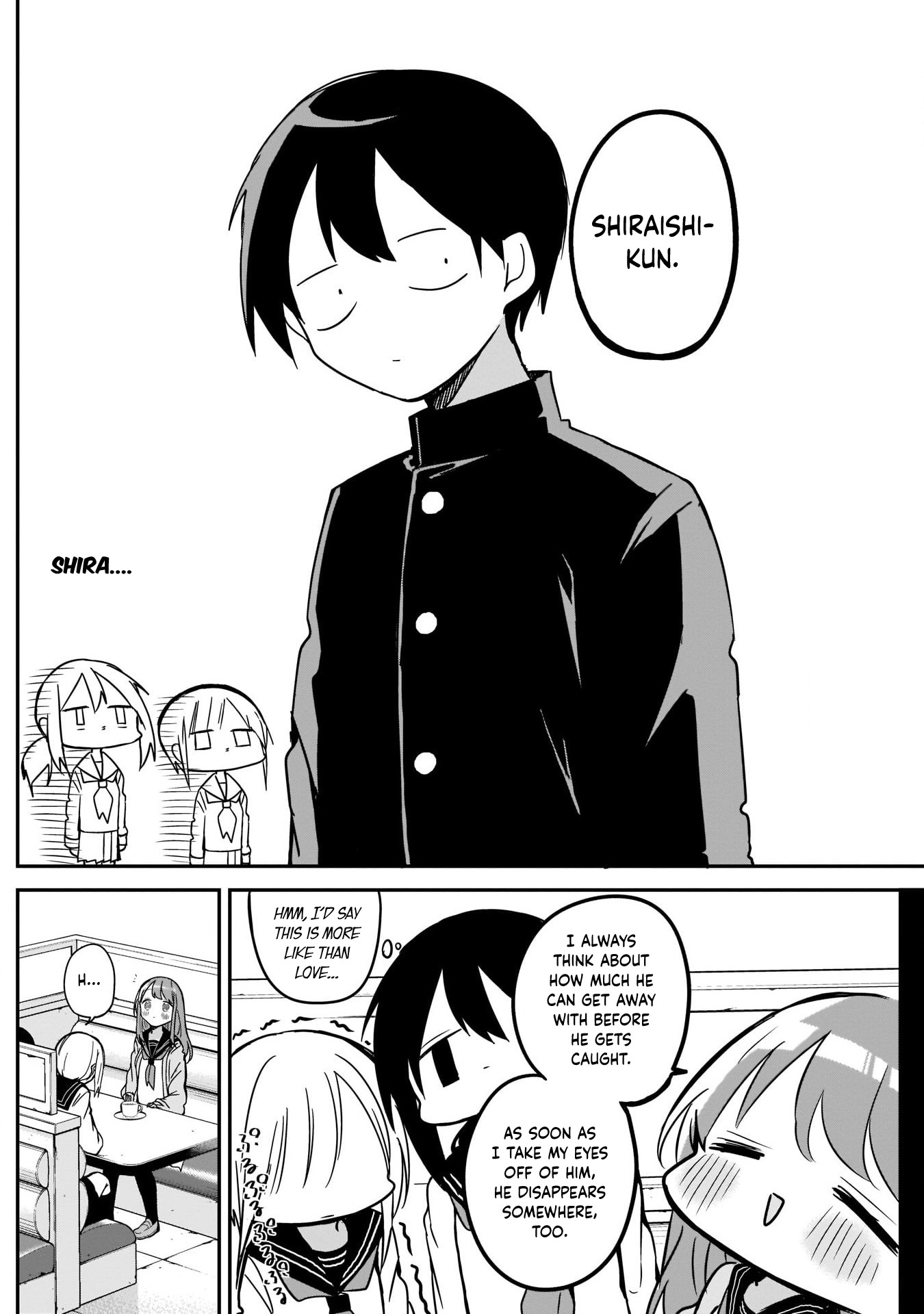 Kubo-san Doesn't Leave Me Be (a Mob) Chapter 15 page 6 - Chapter 15: Girl Talk and the Desire to Monopolize
