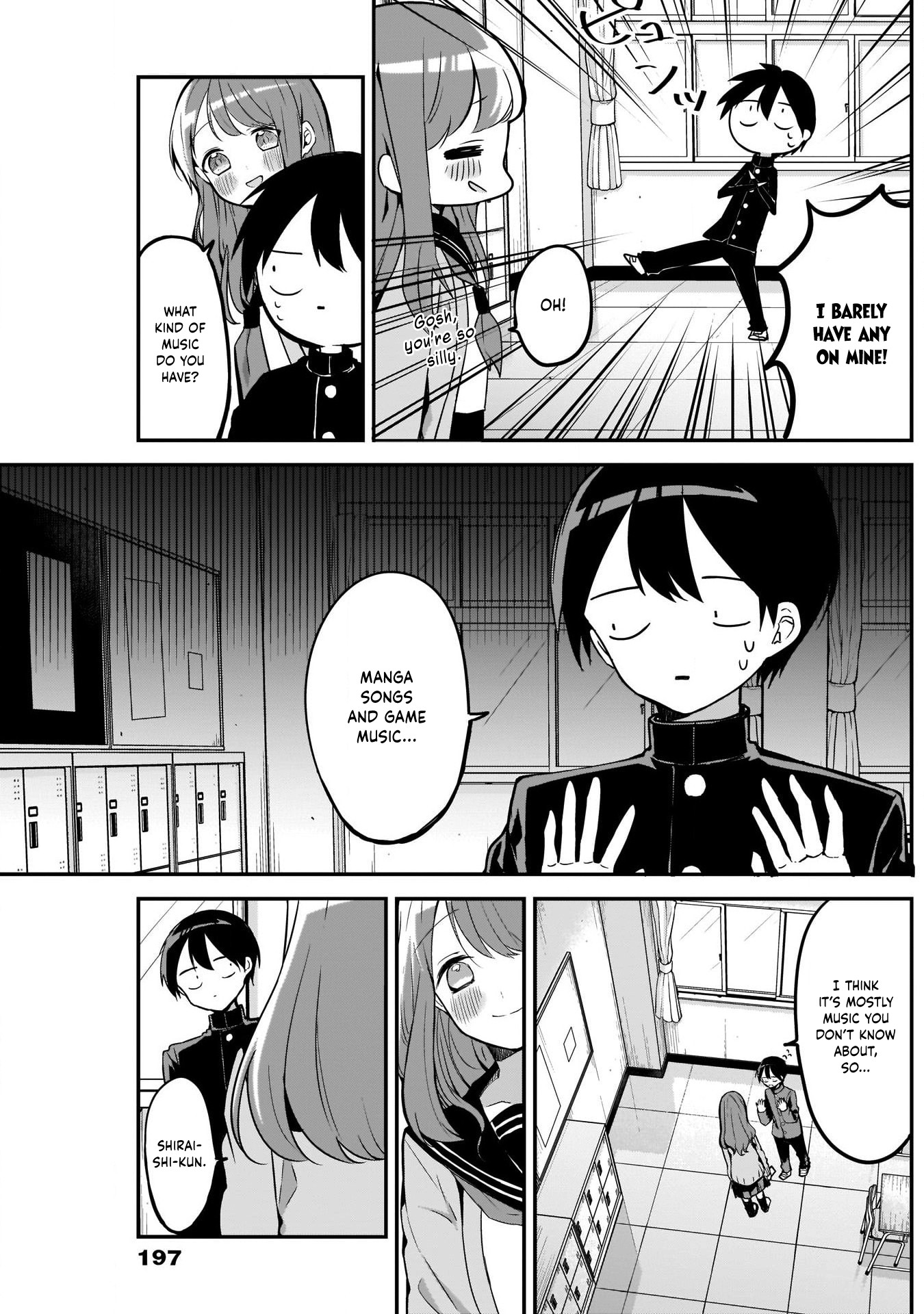 Kubo-san Doesn't Leave Me Be (a Mob) Chapter 17 page 11 - Chapter 17: An Early Morning and An Earphone Jack