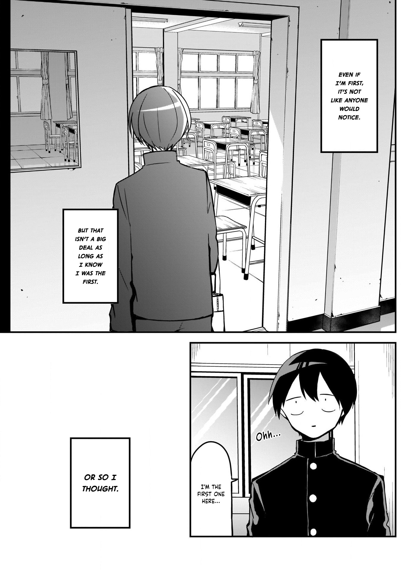 Kubo-san Doesn't Leave Me Be (a Mob) Chapter 17 page 3 - Chapter 17: An Early Morning and An Earphone Jack