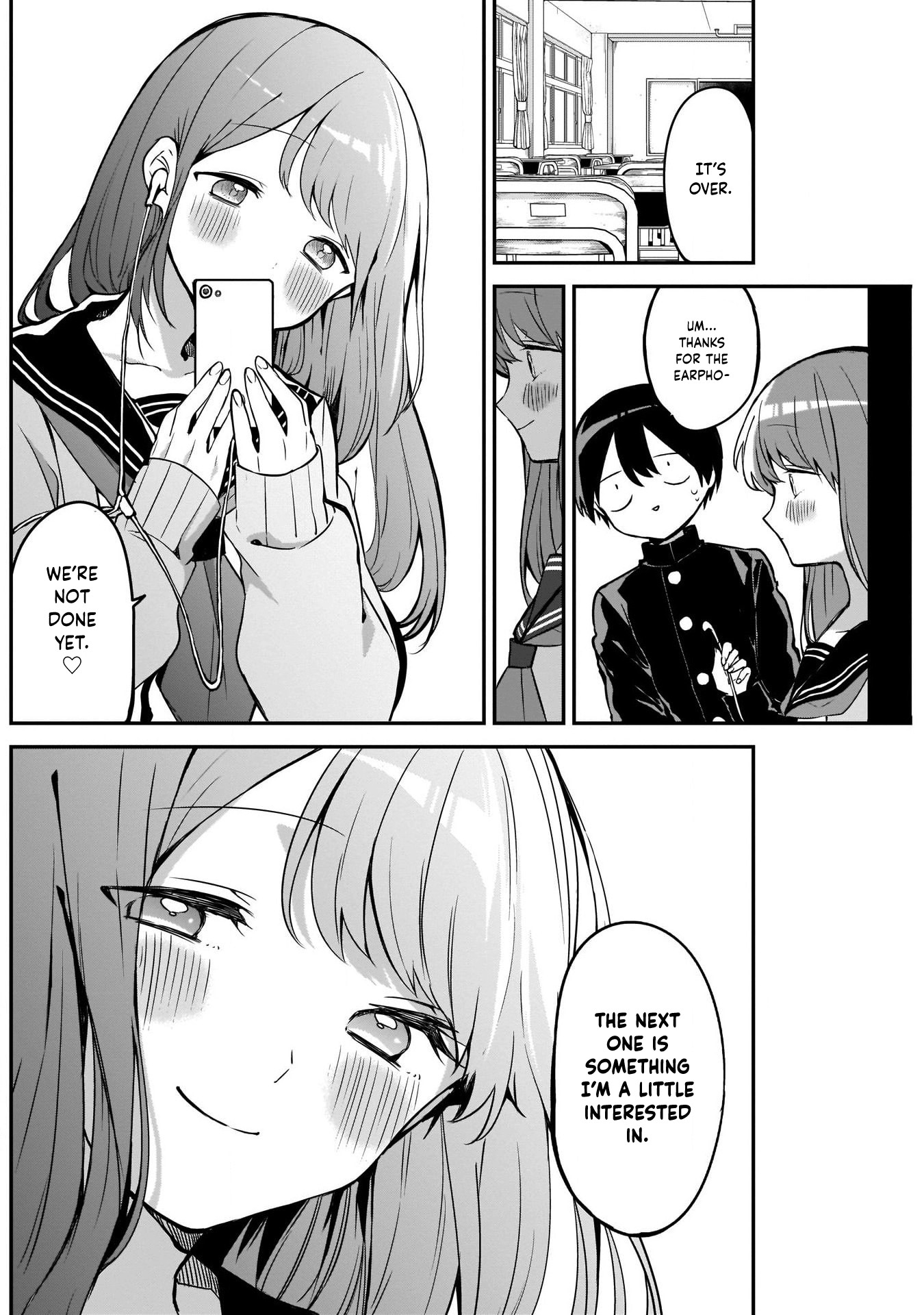 Kubo-san Doesn't Leave Me Be (a Mob) Chapter 17 page 8 - Chapter 17: An Early Morning and An Earphone Jack