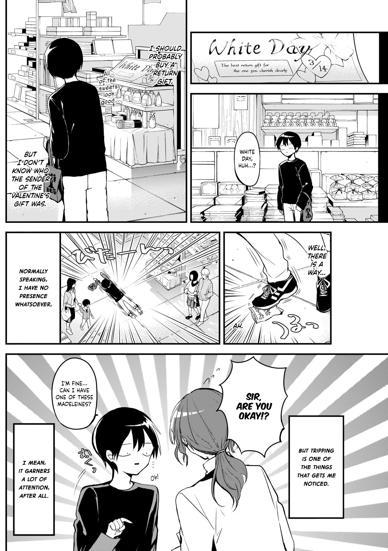 Kubo-san Doesn't Leave Me Be (a Mob) Chapter 18 page 2 - Chapter 18: White Day and the Destination of One's Feelings