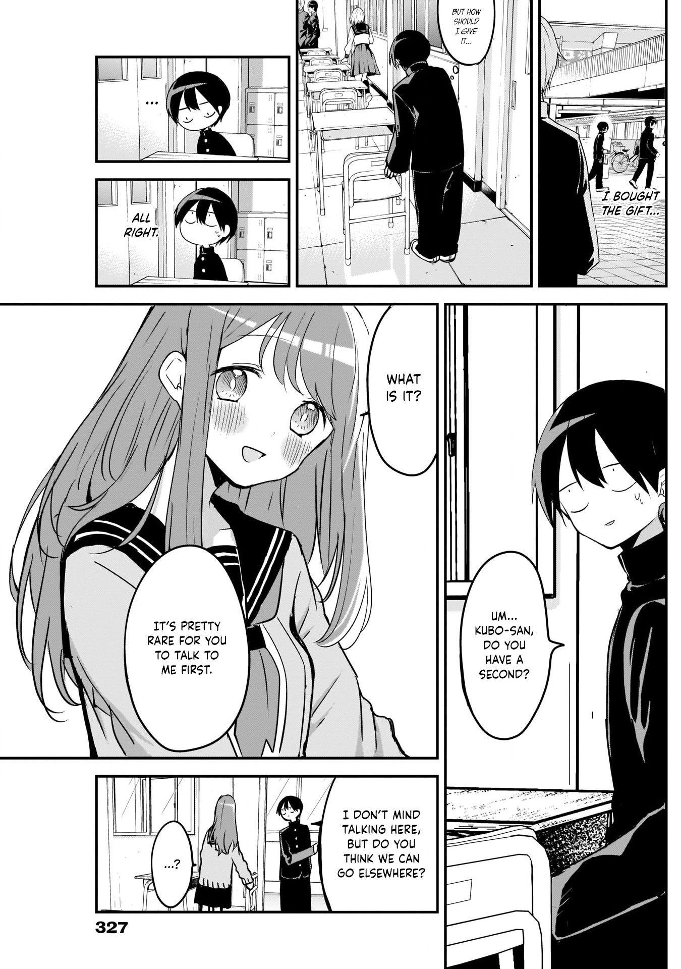 Kubo-san Doesn't Leave Me Be (a Mob) Chapter 18 page 3 - Chapter 18: White Day and the Destination of One's Feelings