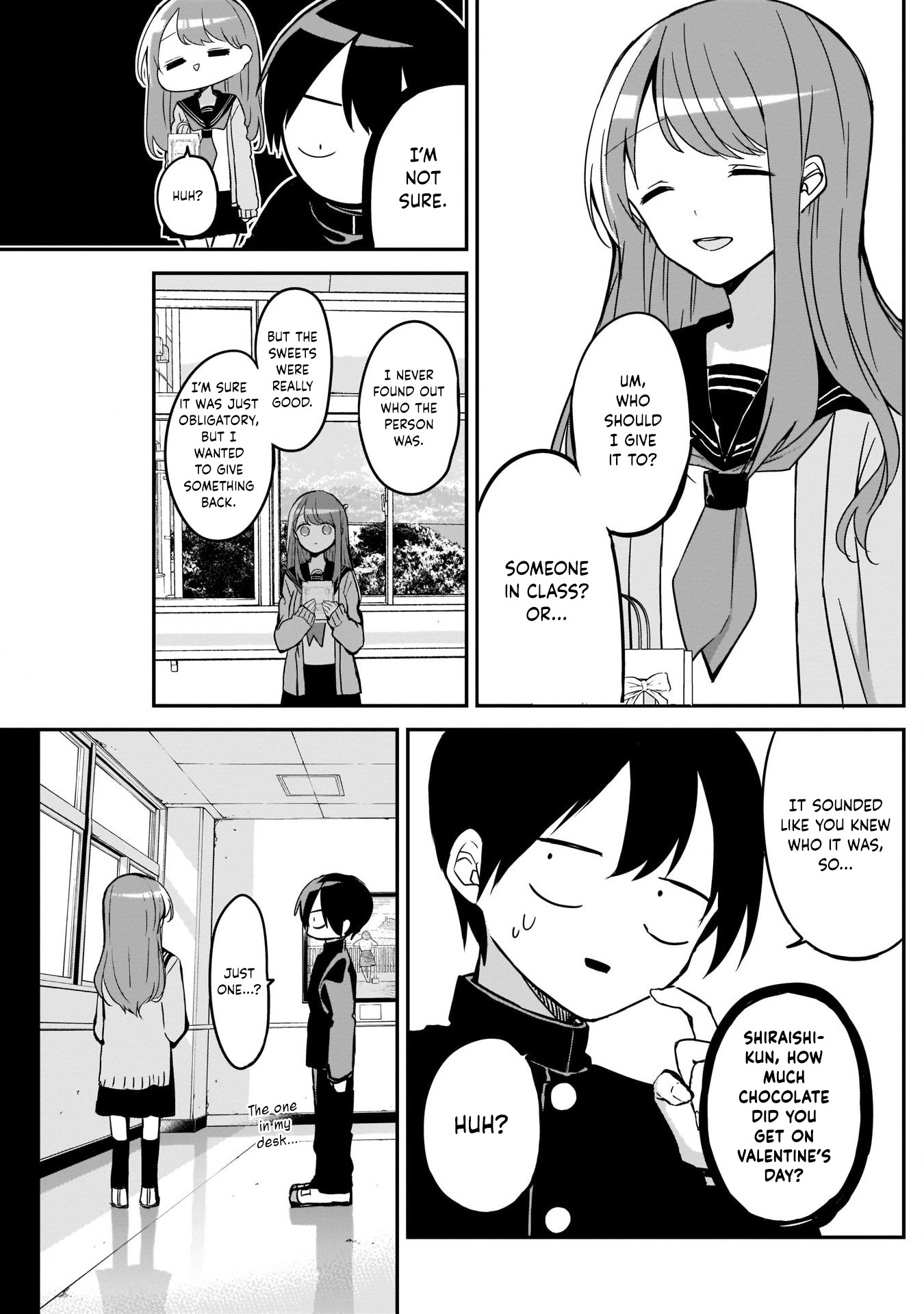 Kubo-san Doesn't Leave Me Be (a Mob) Chapter 18 page 5 - Chapter 18: White Day and the Destination of One's Feelings