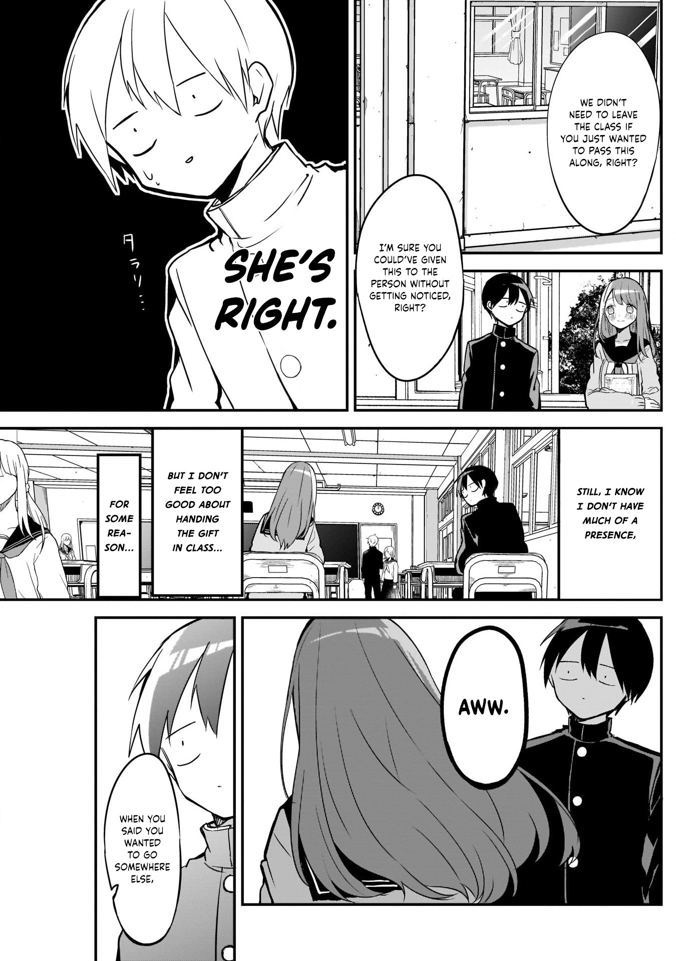 Kubo-san Doesn't Leave Me Be (a Mob) Chapter 18 page 7 - Chapter 18: White Day and the Destination of One's Feelings