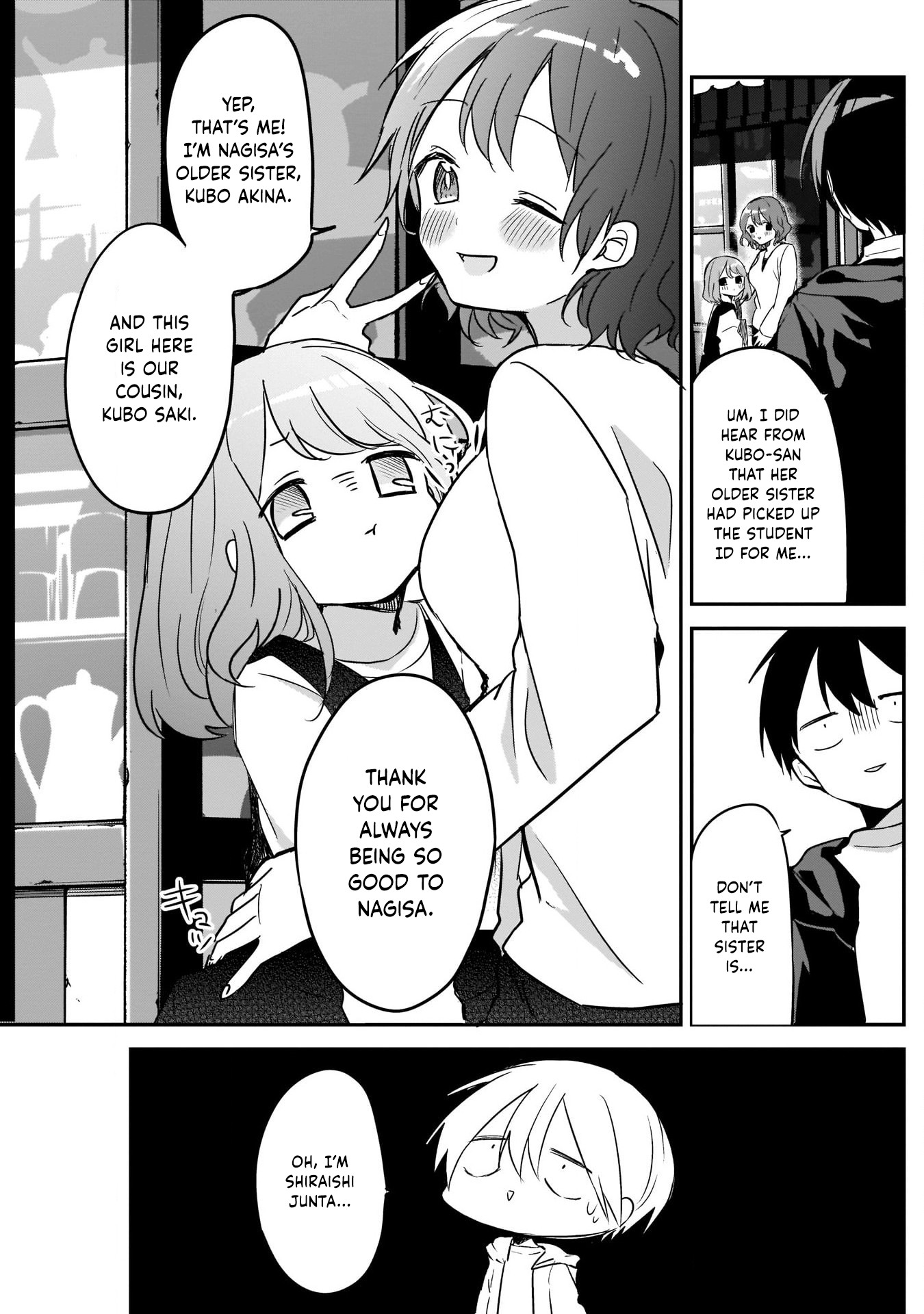 Kubo-san Doesn't Leave Me Be (a Mob) Chapter 19 page 5 - Chapter 19: DNA and Admiration