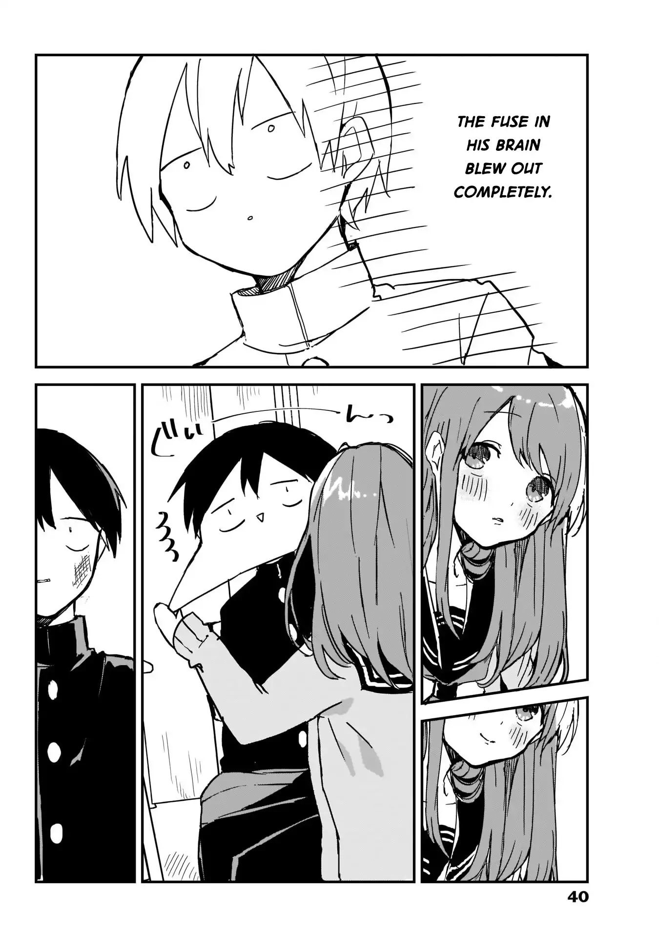 Kubo-san Doesn't Leave Me Be (a Mob) Chapter 2 page 10 - Chapter 2: A Bad Temper and the Top of a Lap