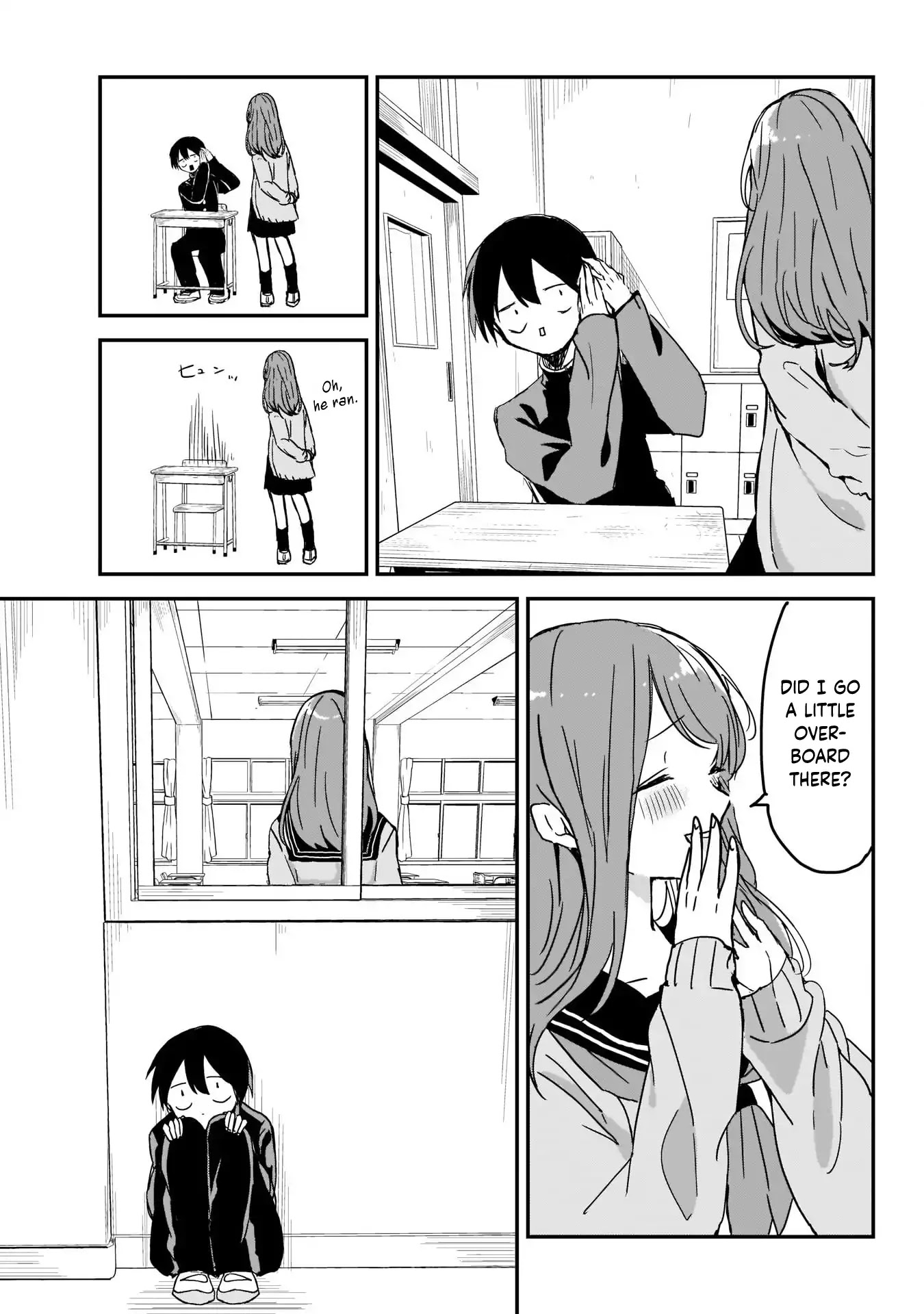 Kubo-san Doesn't Leave Me Be (a Mob) Chapter 2 page 13 - Chapter 2: A Bad Temper and the Top of a Lap