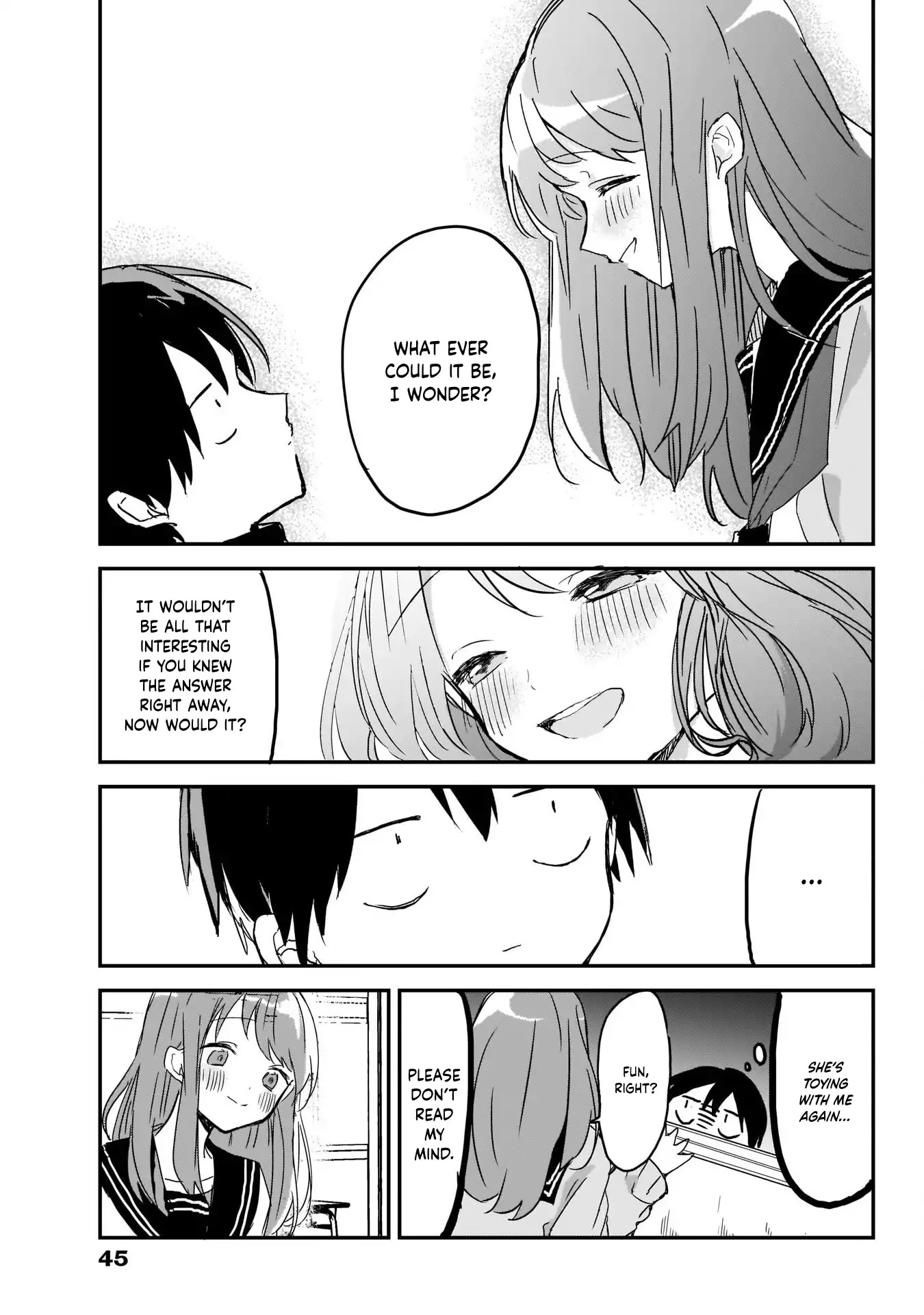 Kubo-san Doesn't Leave Me Be (a Mob) Chapter 2 page 15 - Chapter 2: A Bad Temper and the Top of a Lap