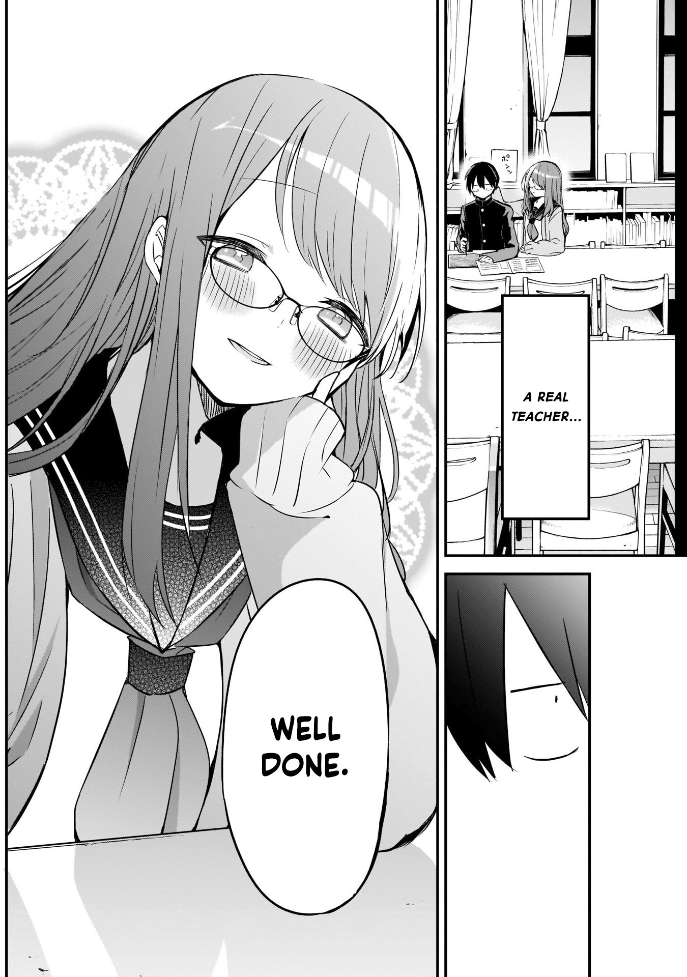 Kubo-san Doesn't Leave Me Be (a Mob) Chapter 20 page 10 - Chapter 20: Glasses and Test Studying