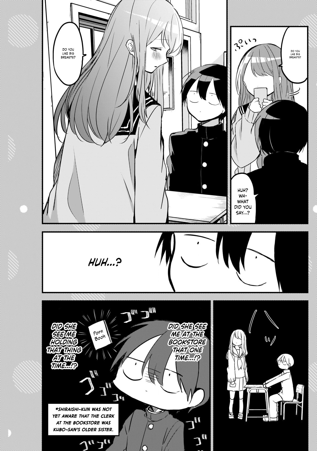 Kubo-san Doesn't Leave Me Be (a Mob) Chapter 21.5 page 3 - Chapter 21.5: Student Id