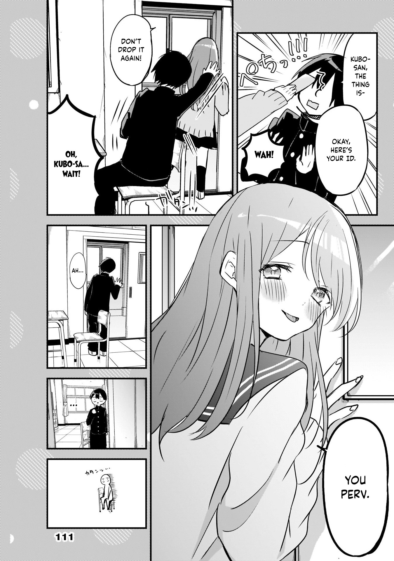 Kubo-san Doesn't Leave Me Be (a Mob) Chapter 21.5 page 5 - Chapter 21.5: Student Id