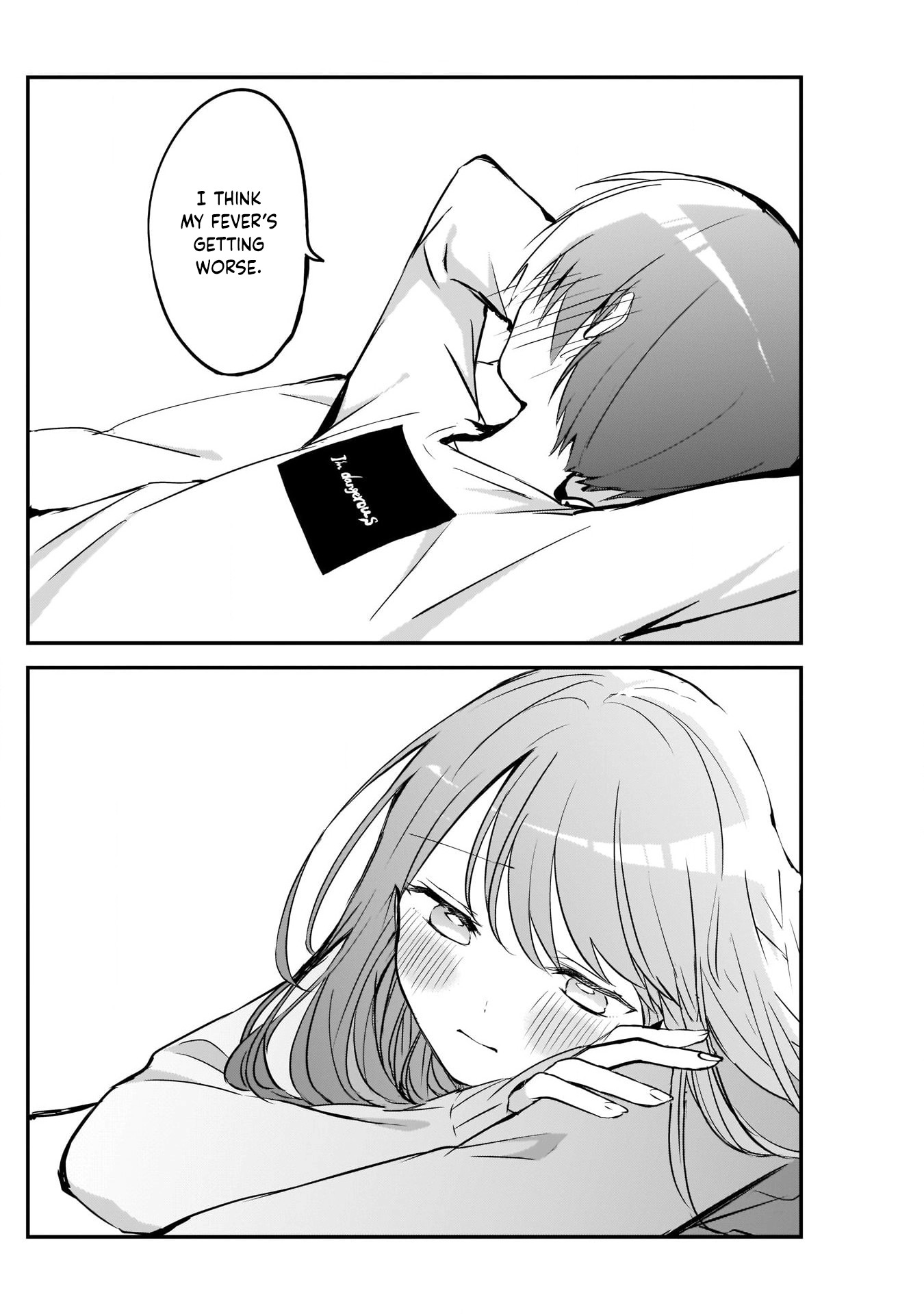 Kubo-san Doesn't Leave Me Be (a Mob) Chapter 21 page 12 - Chapter 21: Sickness Absence and Accidental Text