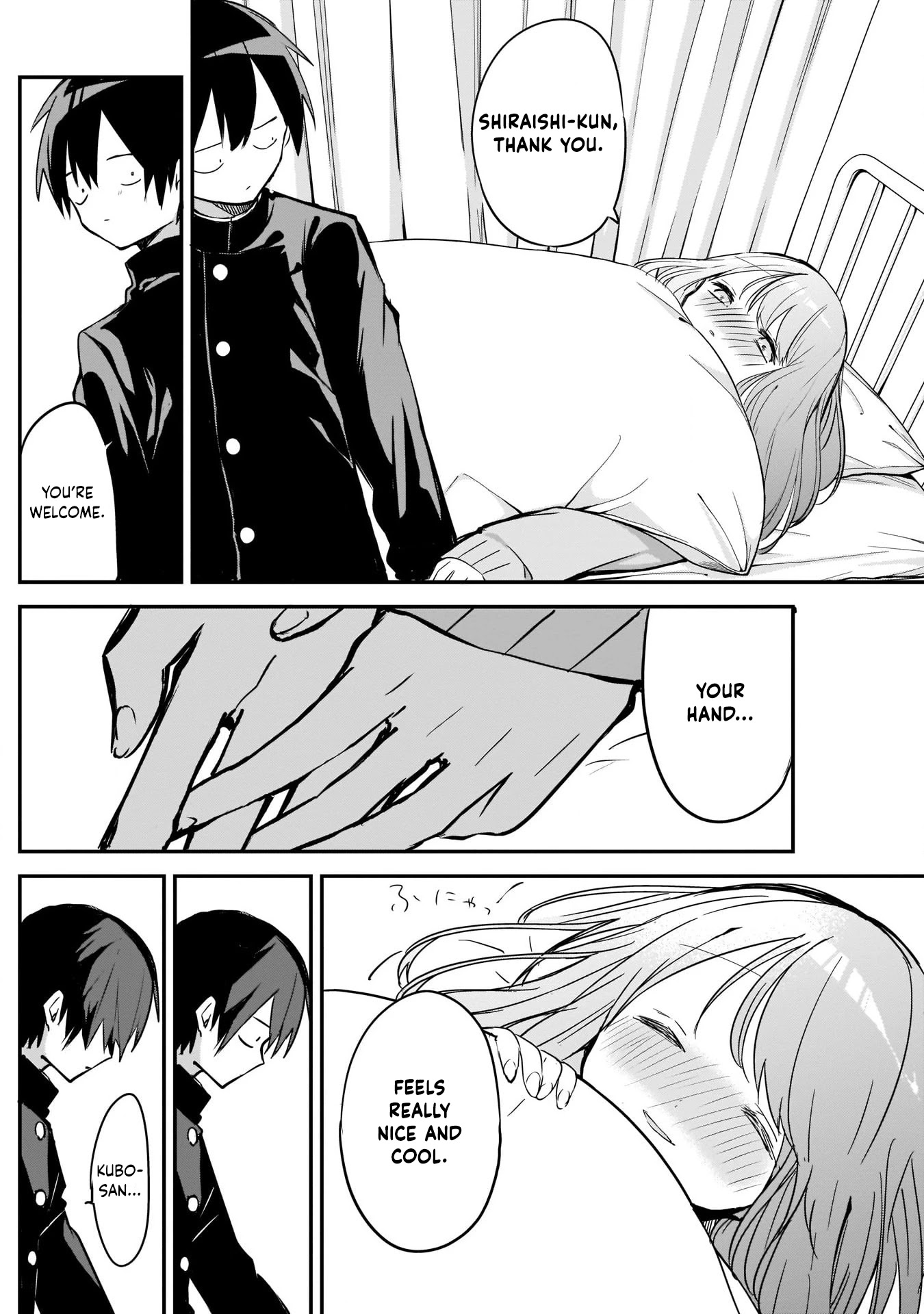 Kubo-san Doesn't Leave Me Be (a Mob) Chapter 22 page 10 - Chapter 22: The School Infirmary and the Protagonist