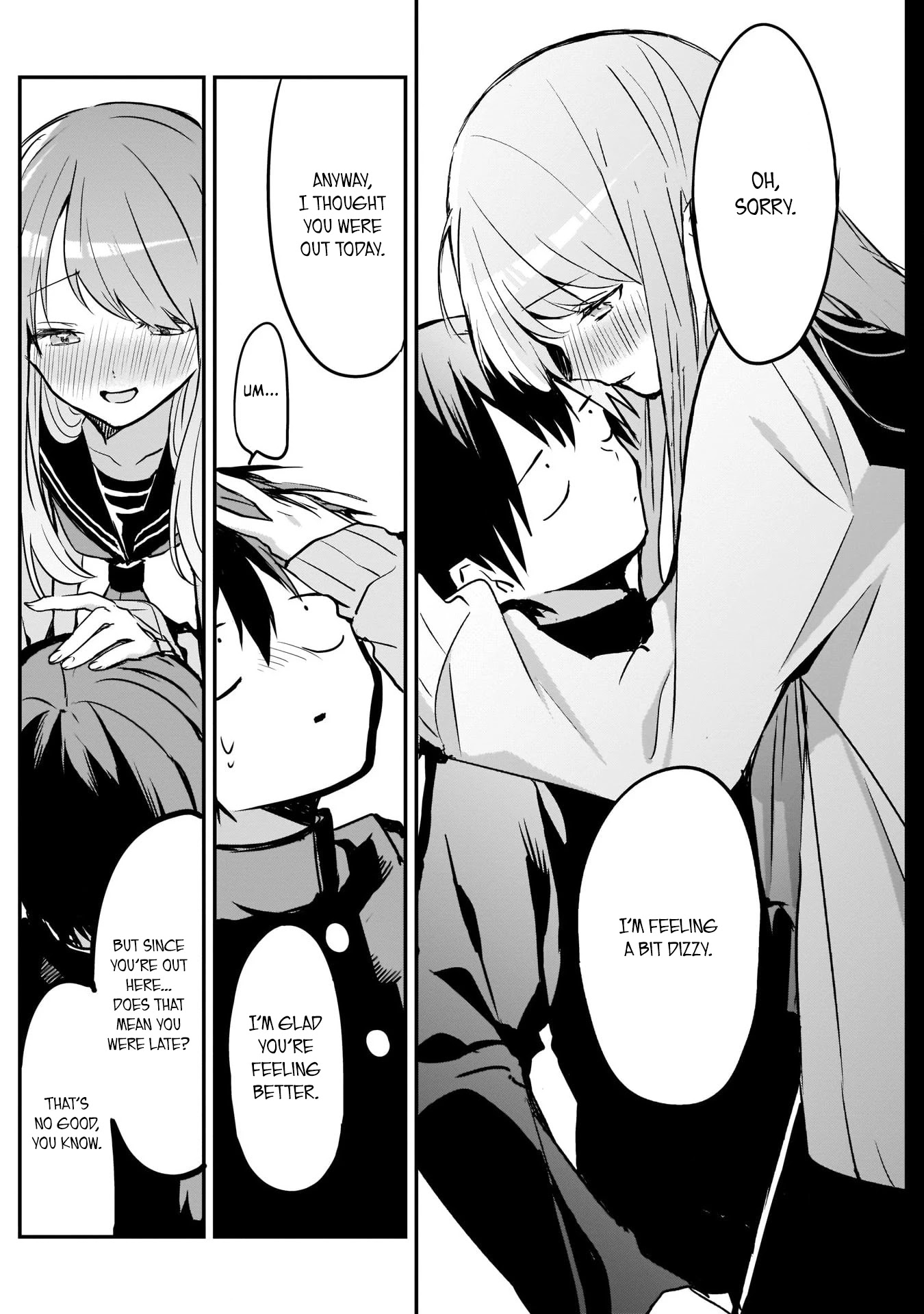 Kubo-san Doesn't Leave Me Be (a Mob) Chapter 22 page 4 - Chapter 22: The School Infirmary and the Protagonist