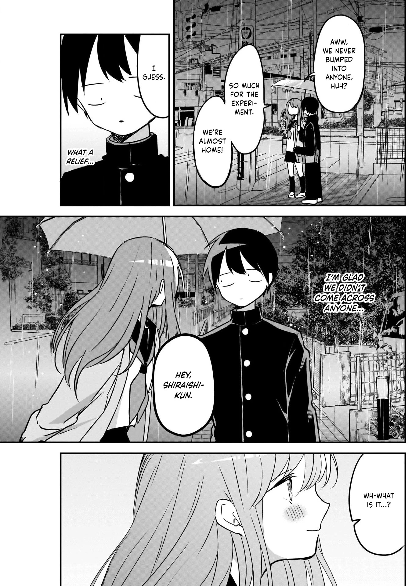 Kubo-san Doesn't Leave Me Be (a Mob) Chapter 23 page 10 - Chapter 23: Rainy Days and the Street Home