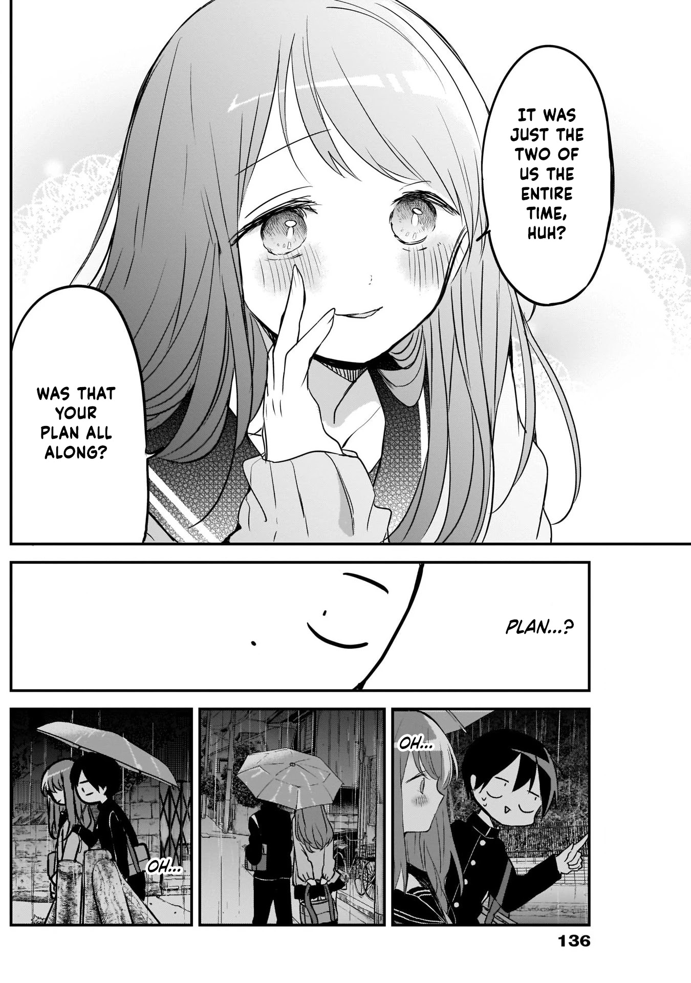 Kubo-san Doesn't Leave Me Be (a Mob) Chapter 23 page 11 - Chapter 23: Rainy Days and the Street Home
