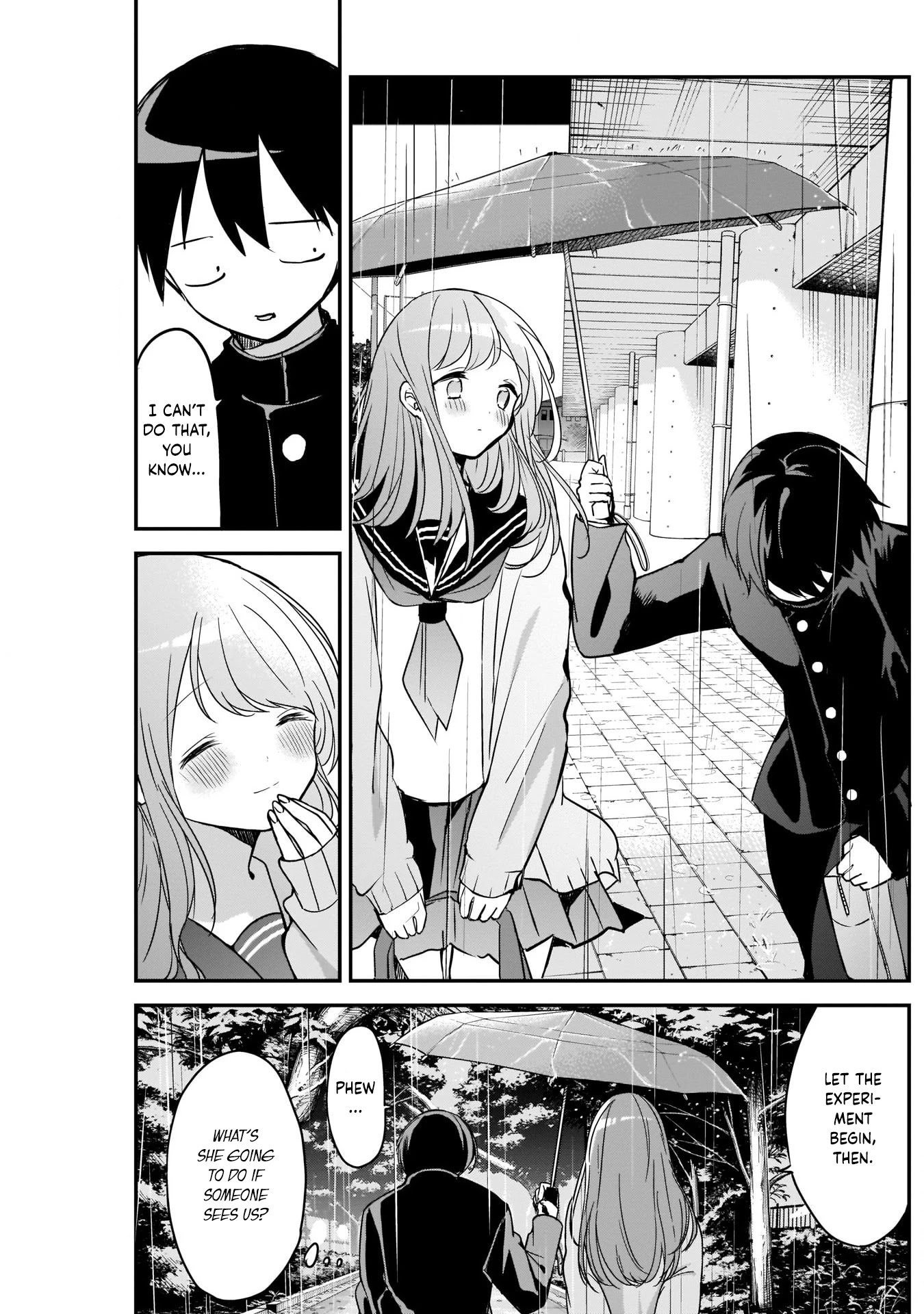 Kubo-san Doesn't Leave Me Be (a Mob) Chapter 23 page 6 - Chapter 23: Rainy Days and the Street Home