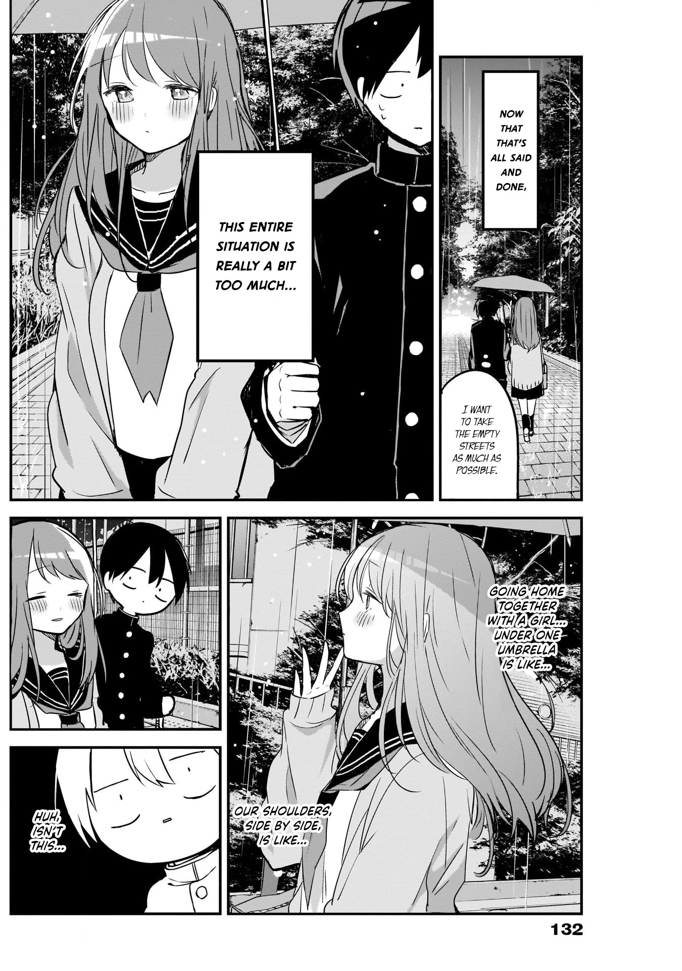 Kubo-san Doesn't Leave Me Be (a Mob) Chapter 23 page 7 - Chapter 23: Rainy Days and the Street Home