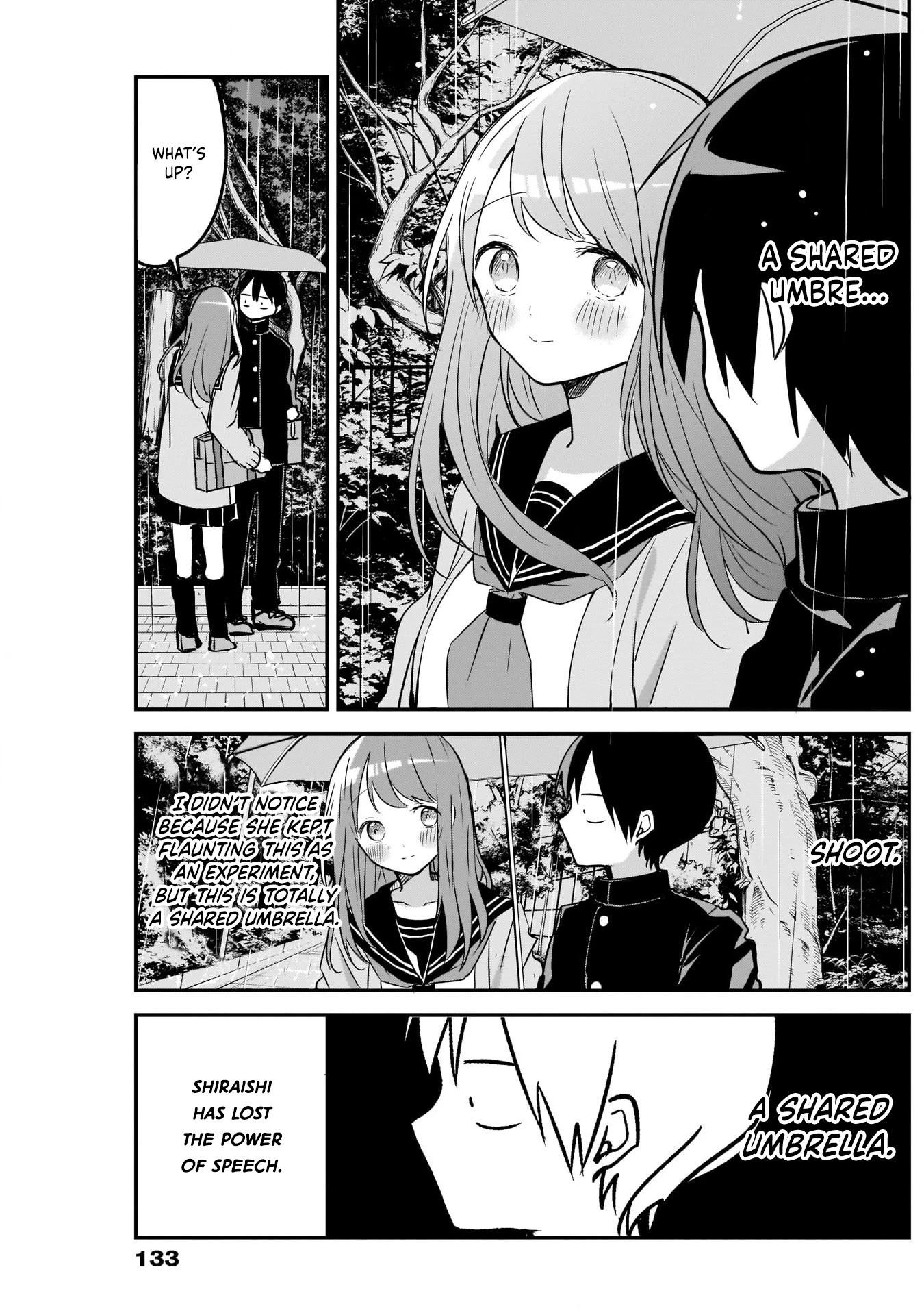 Kubo-san Doesn't Leave Me Be (a Mob) Chapter 23 page 8 - Chapter 23: Rainy Days and the Street Home
